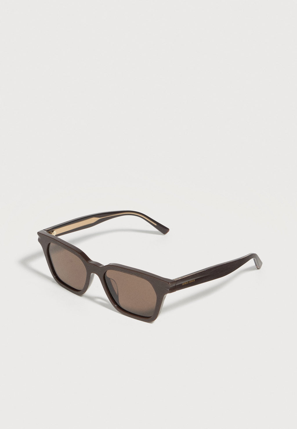 Sunglasses - brushed brown