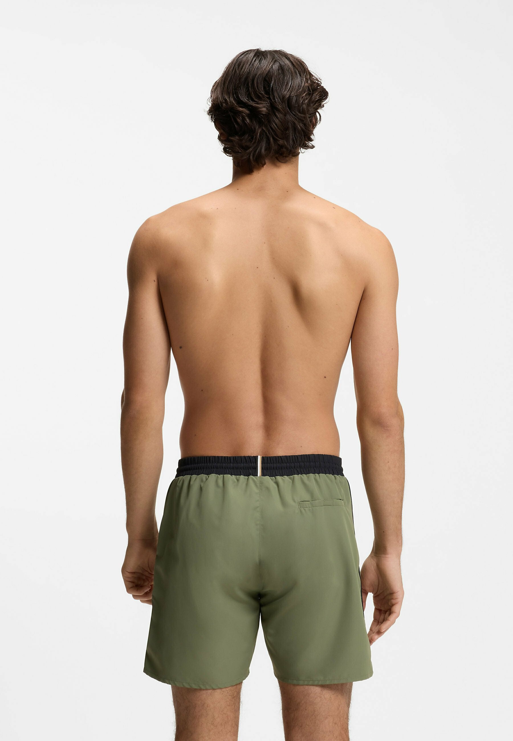 STARFISH - Swimming shorts - open green ten