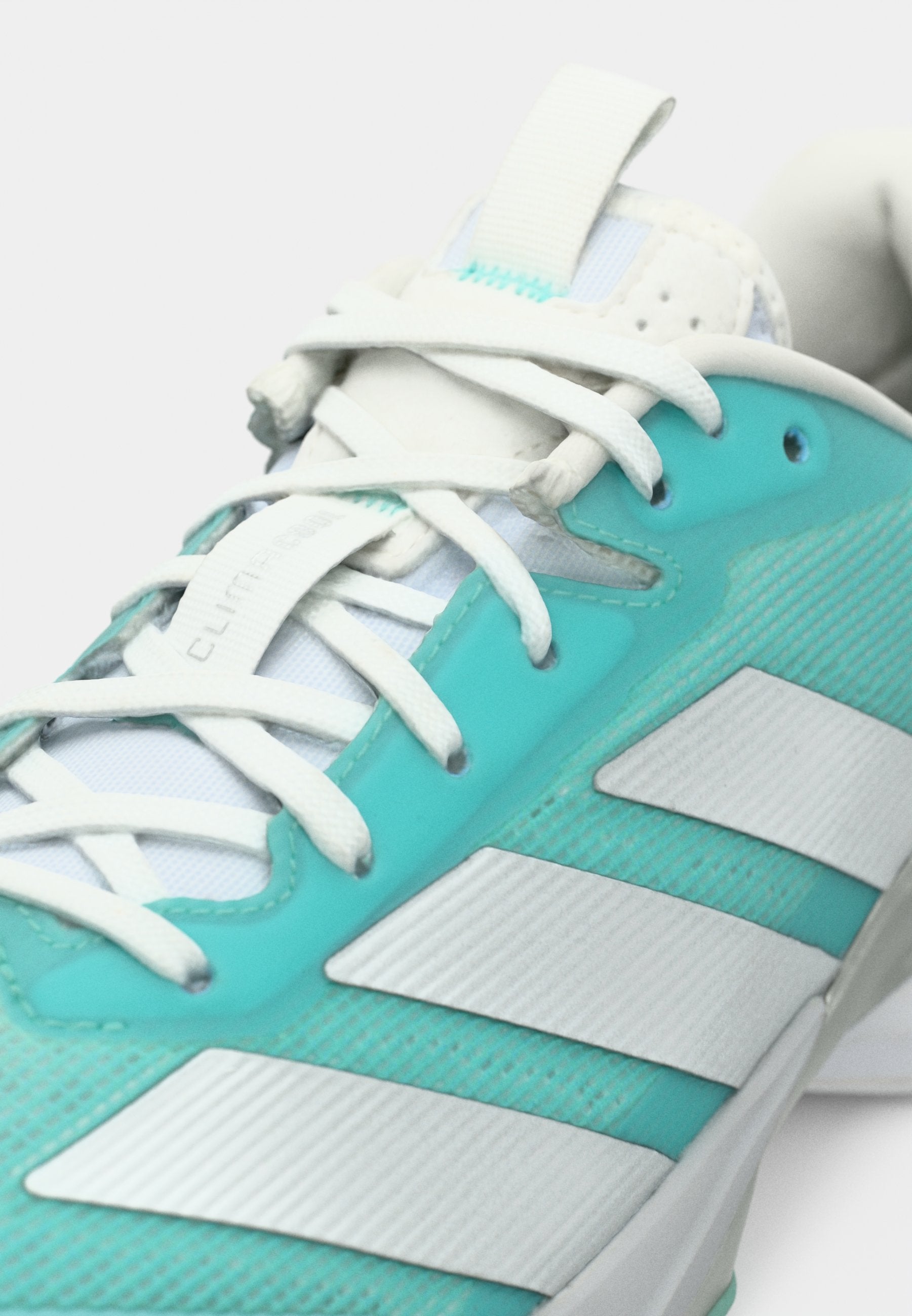 ADIZERO UBERSONIC 5 - Multicourt tennis shoes - flash aqua/silver-coloured metallic/blush pink