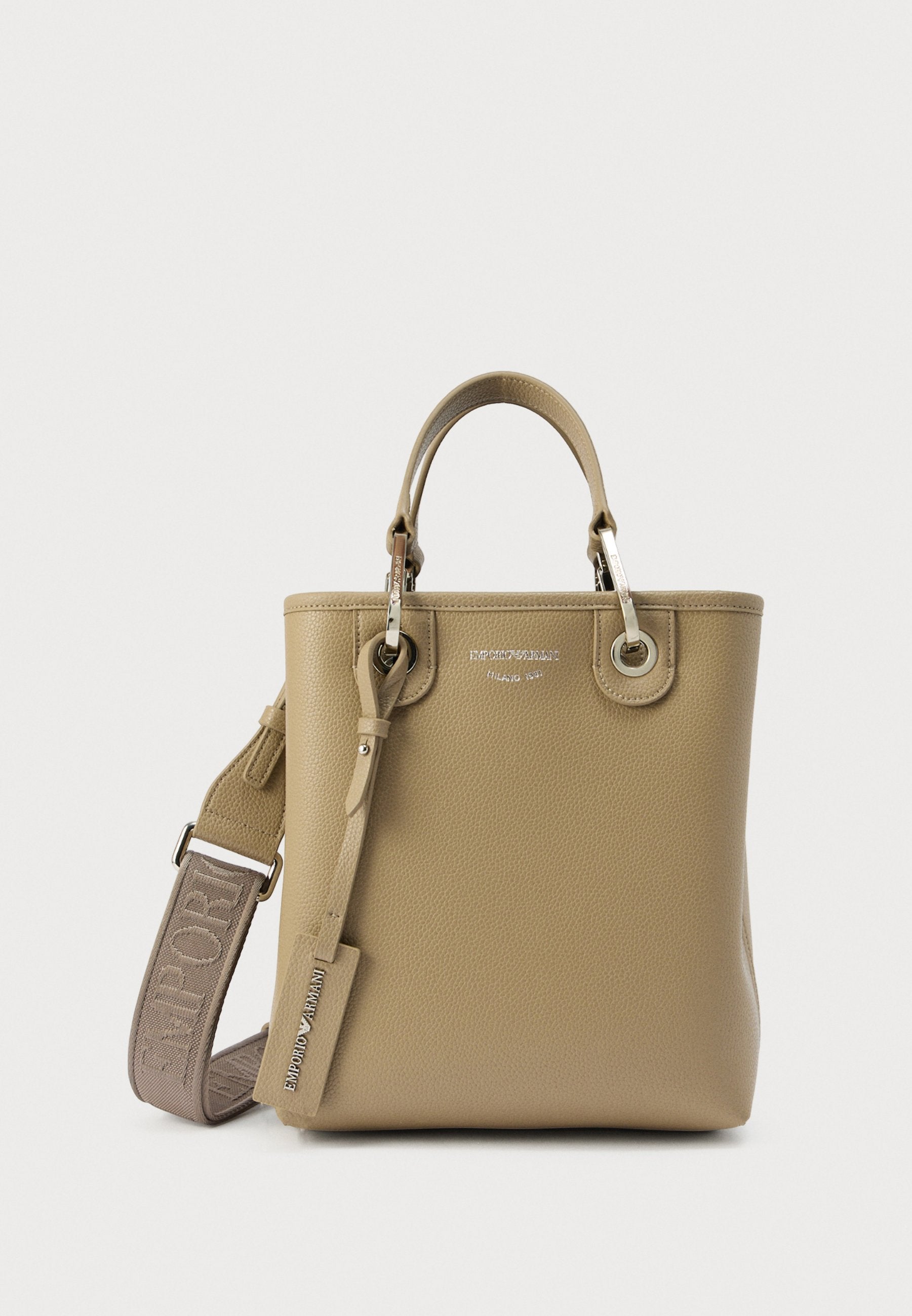 SHOPPING BAG - Handbag - creta/moka