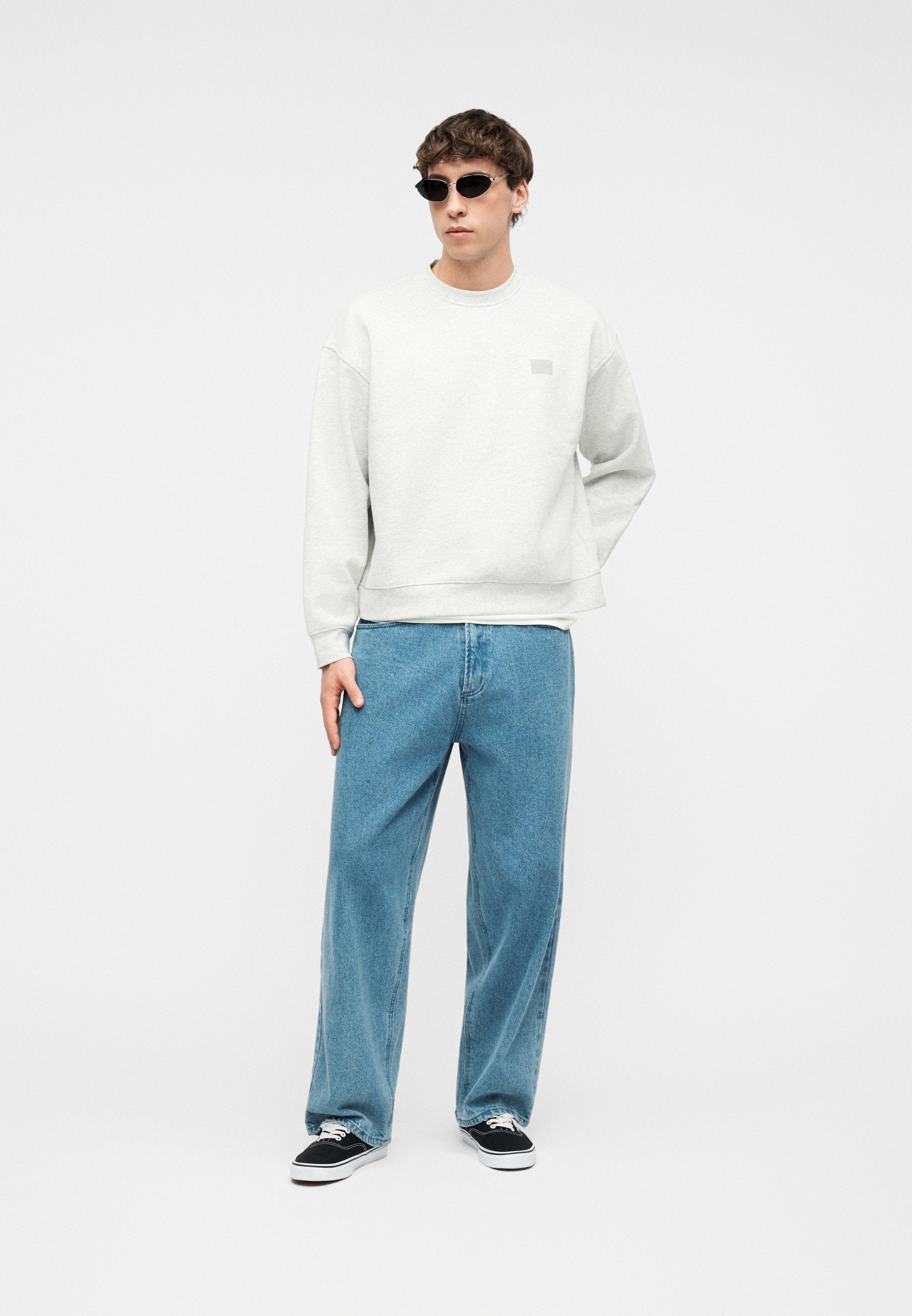 Sweatshirt - ash heather