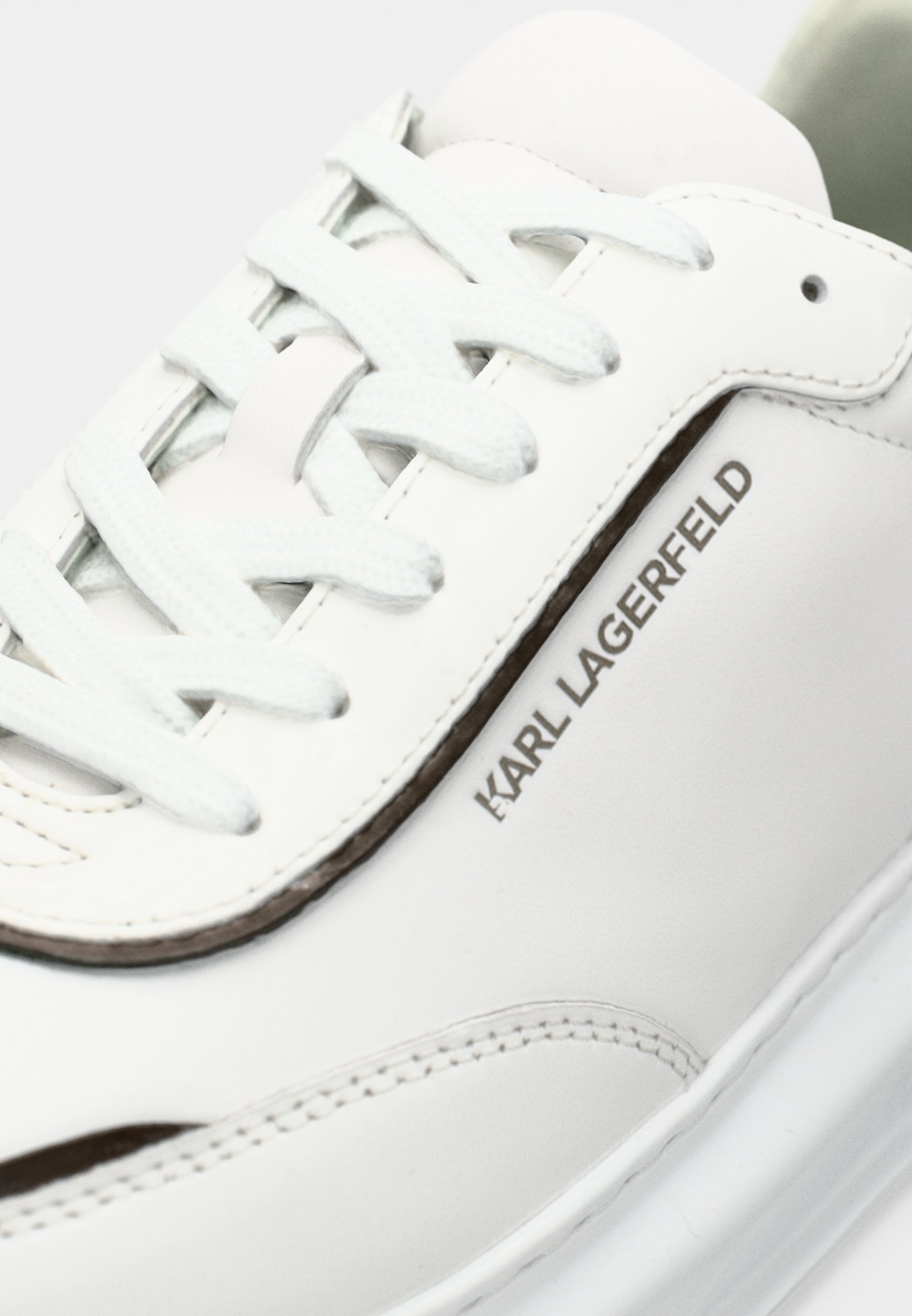 KAPRI U FRONT LACE - Trainers - white/silver-coloured
