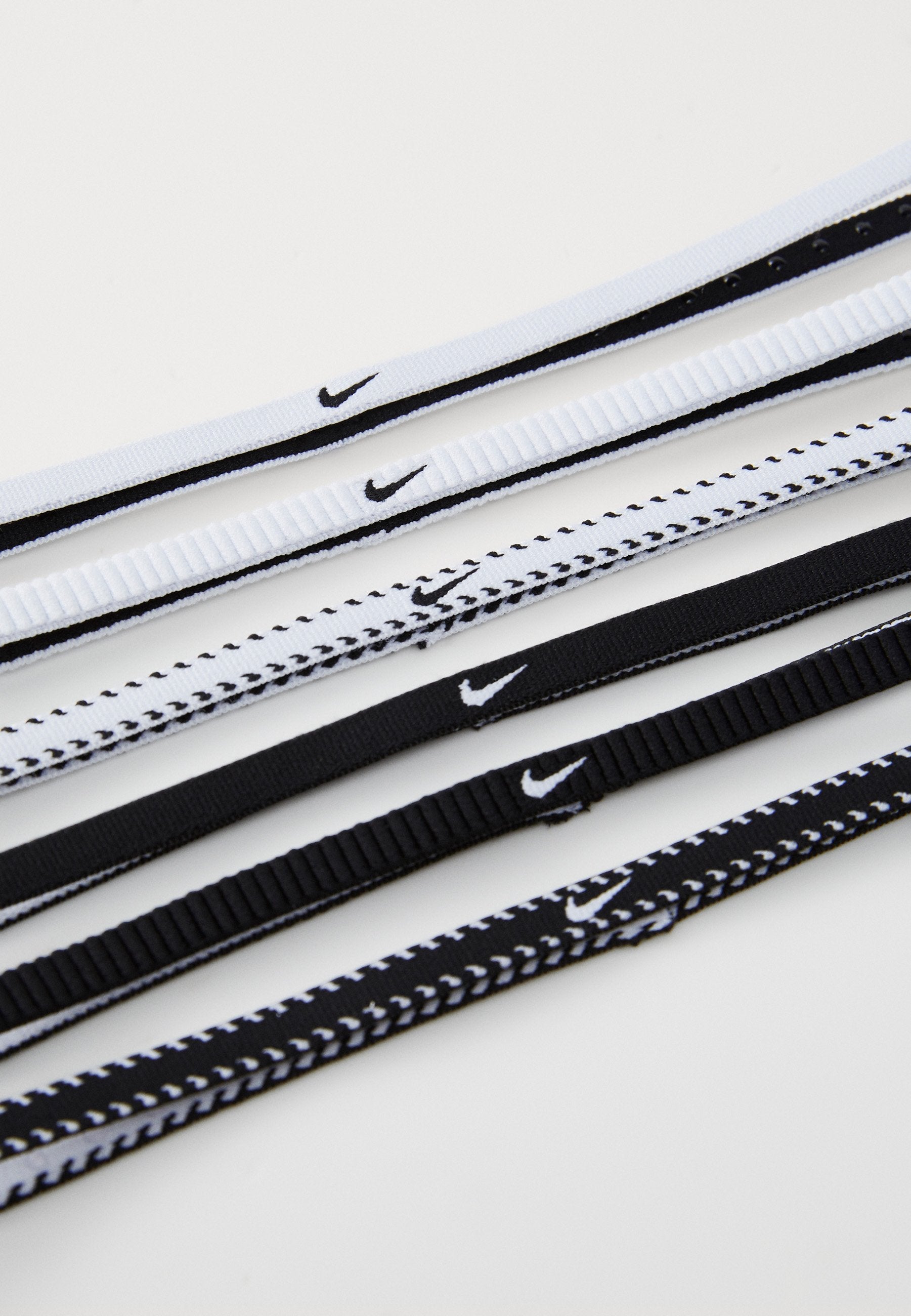 أربطة FLEX CLASSIC SLIM HEADBANDS 6 PACK - ملحقات أخرى - أبيض/أسود