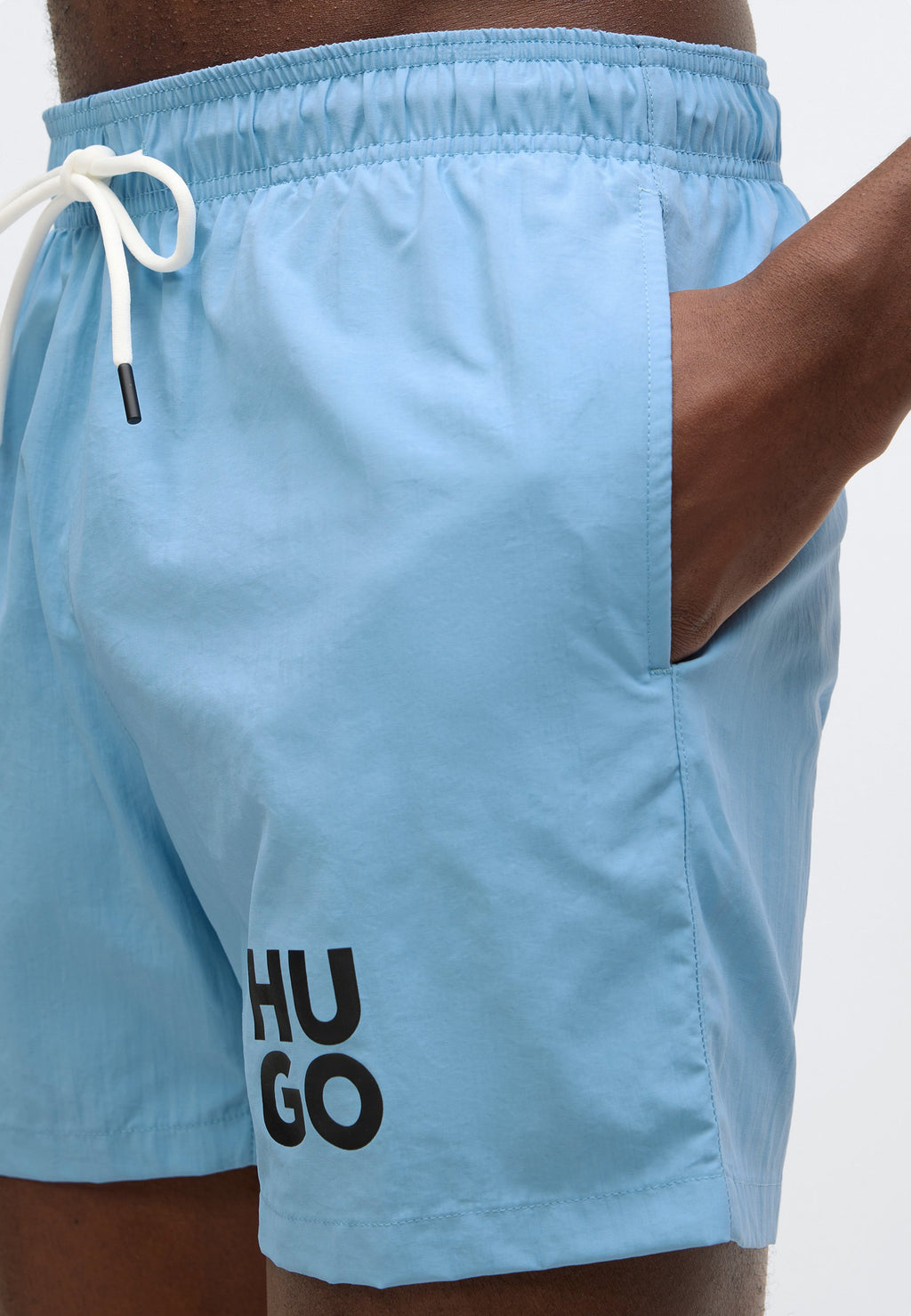 PAOLO - Swimming shorts - light pastel blue