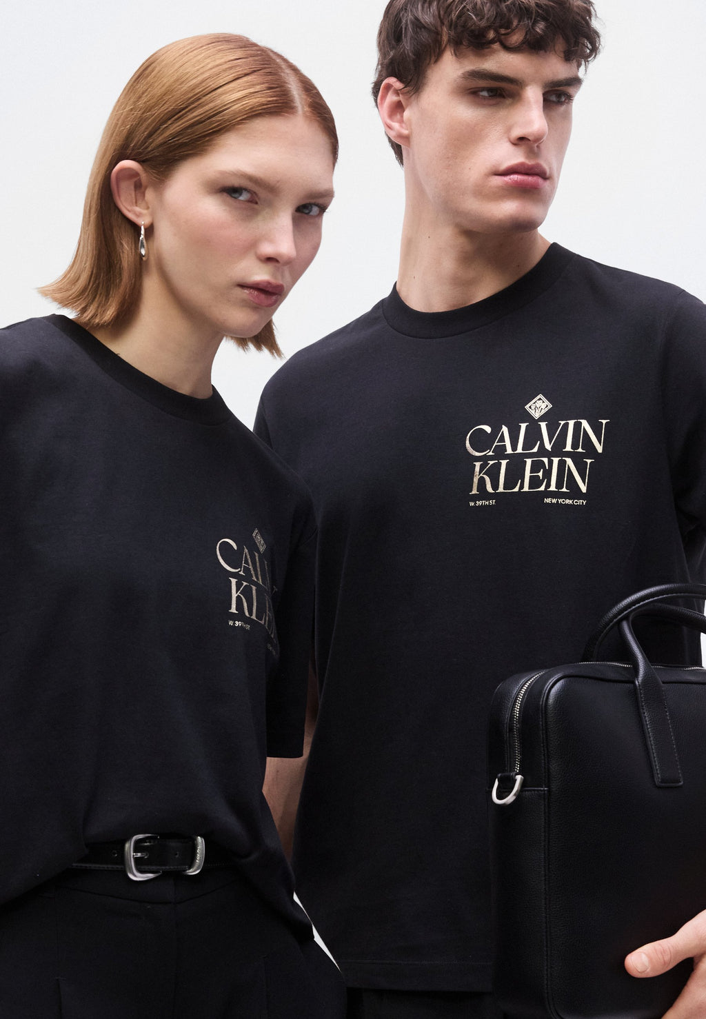 TEE-SHIRT GRAPHIQUE ROSES ANNÉES 20 UNISEXE - T-shirt imprimé - noir
