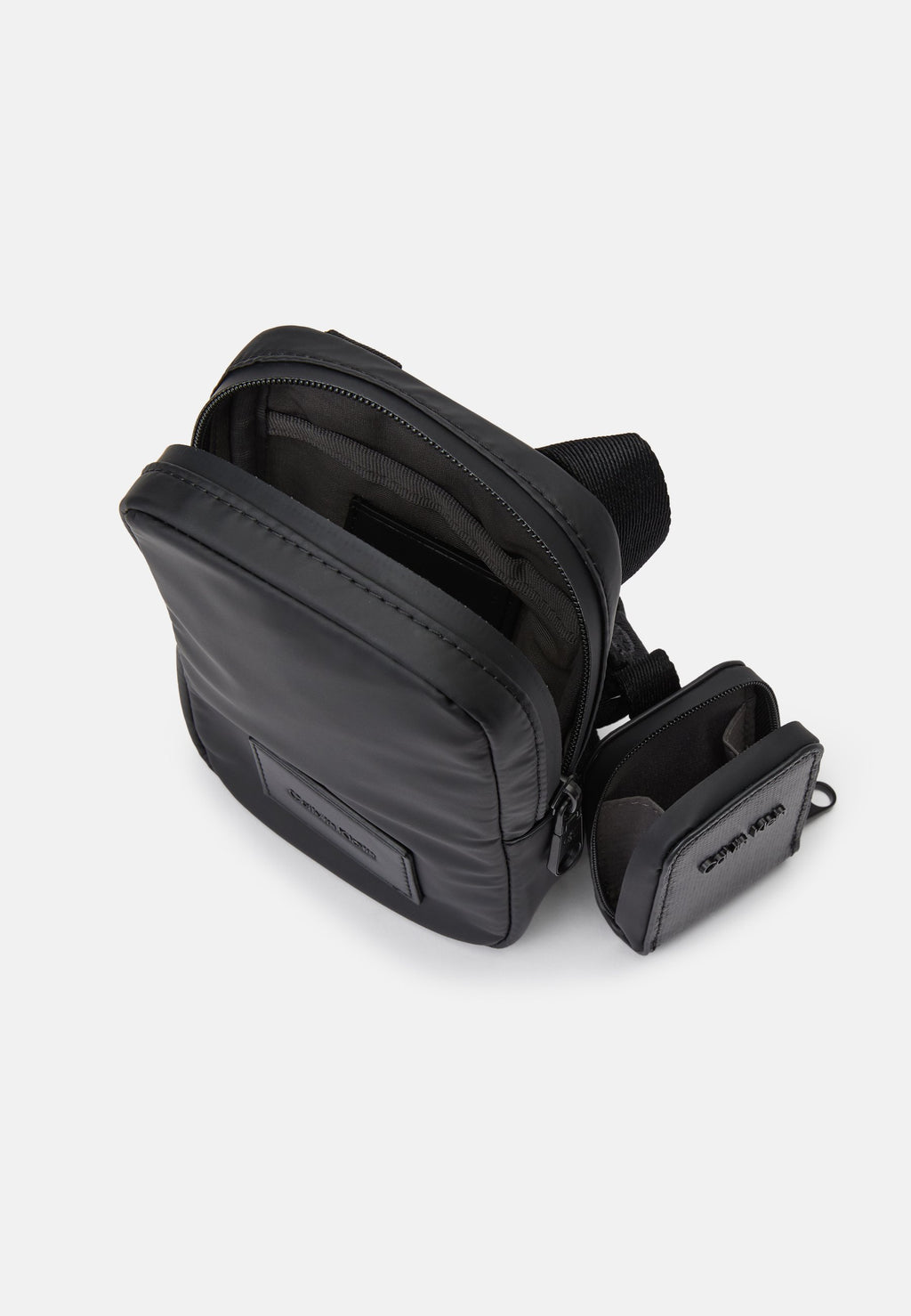 PUFFER UTILITY PHONE CROSSBODY - Phone pouch - black