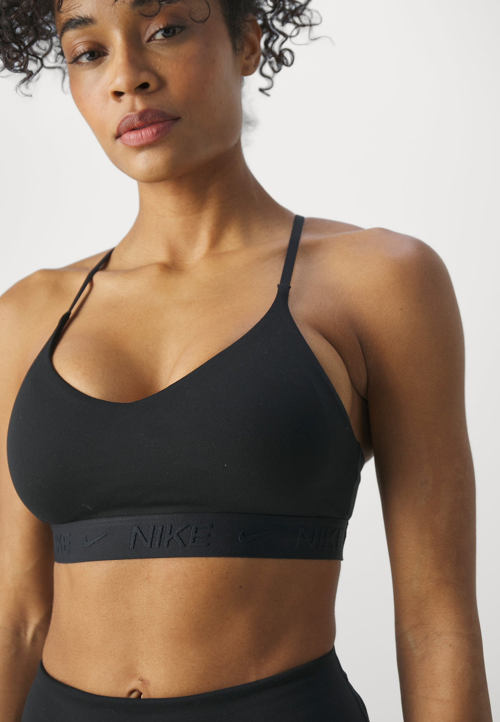 INDY BRA - Light support sports bra - black
