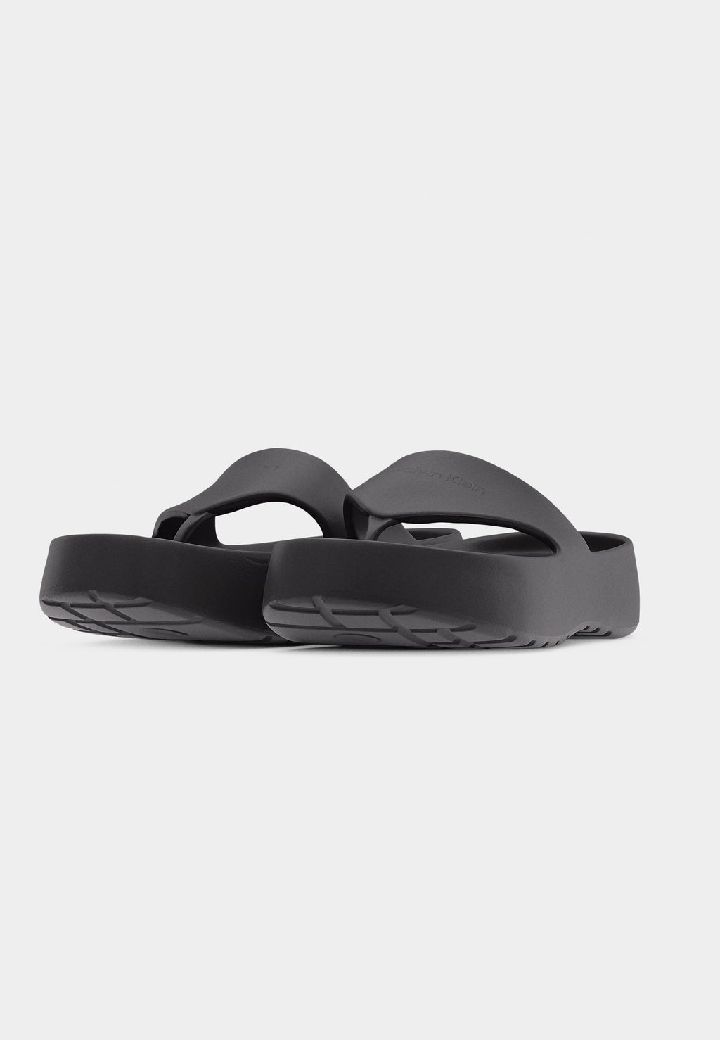 T-bar sandals - triple black