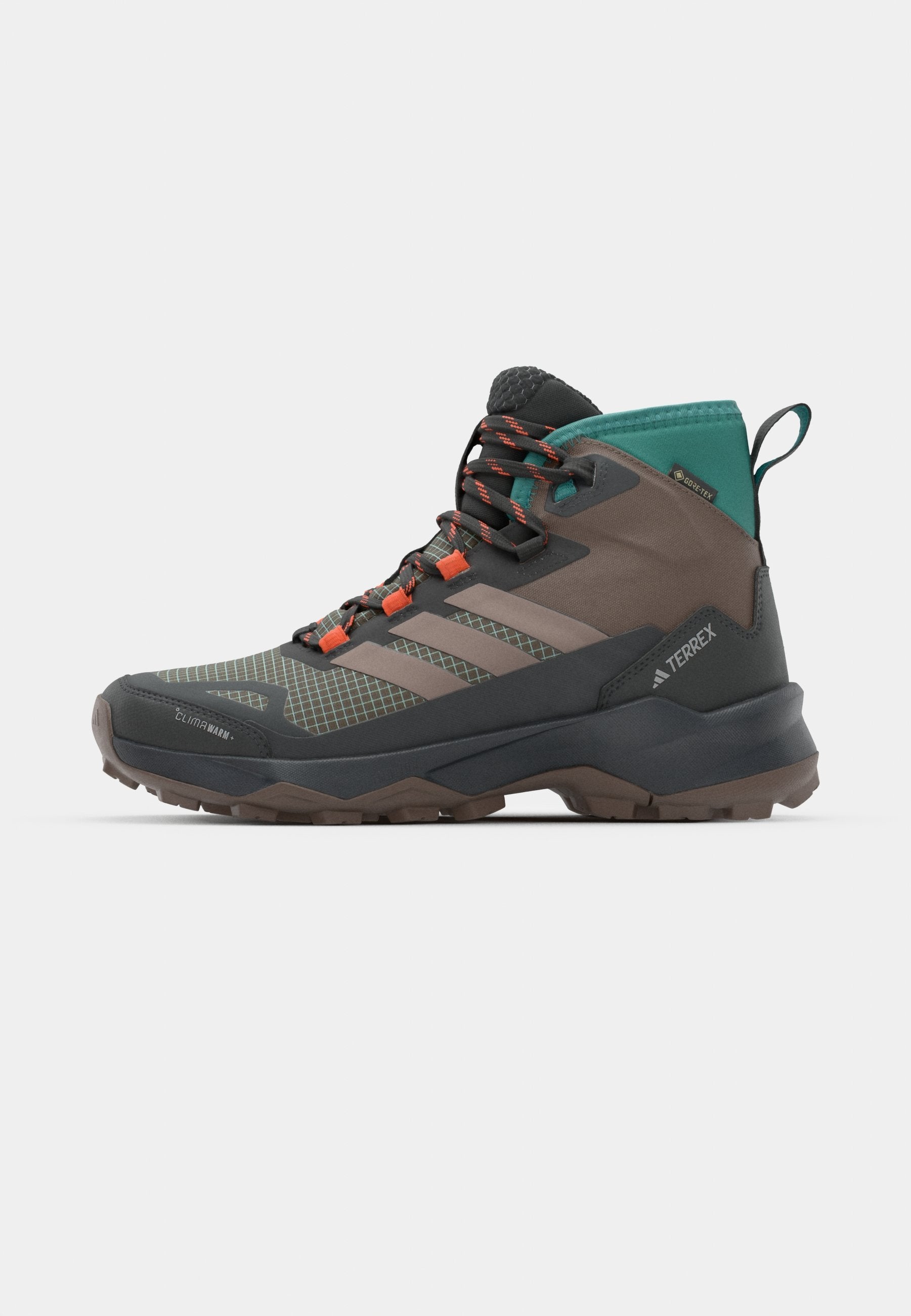 SKYCHASER AX5 MID GTX CLIMA - Winter boots - earth strata/trace brown/pure teal