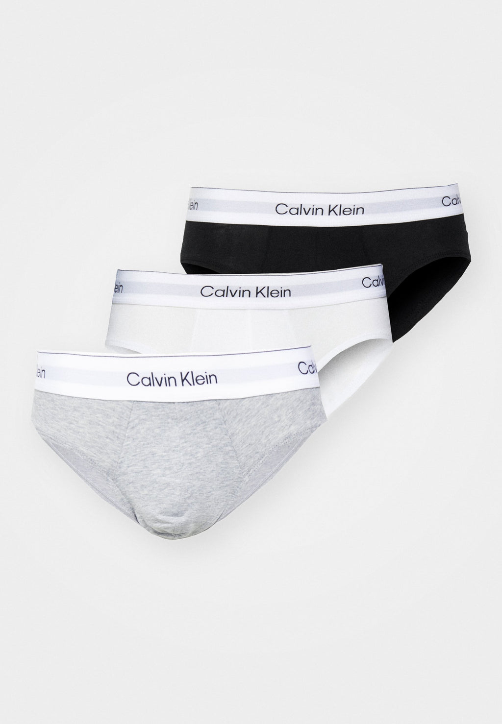 ICON 3 PACK - Briefs - grey heather/white/black