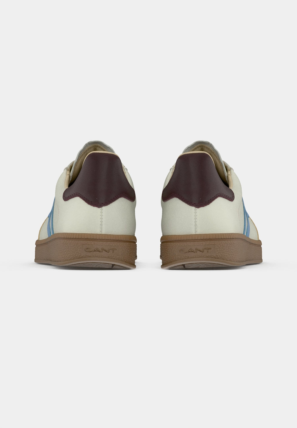 Trainers - off white/blue