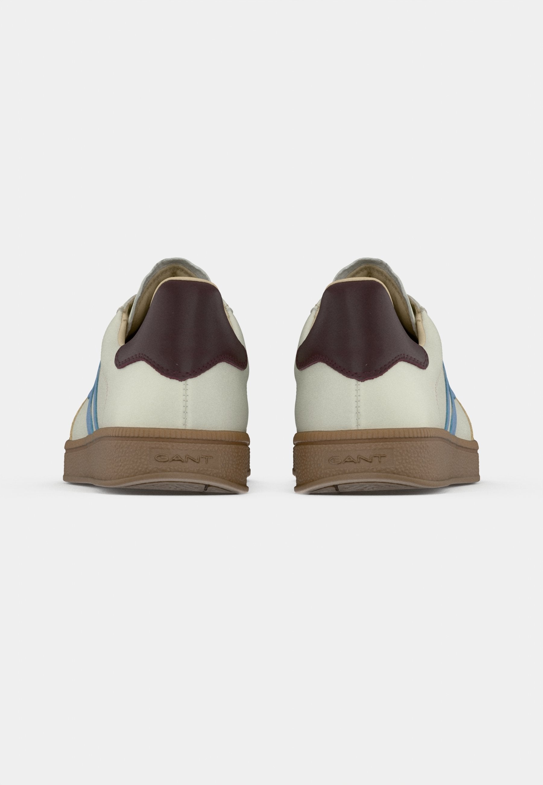 Trainers - off white/blue