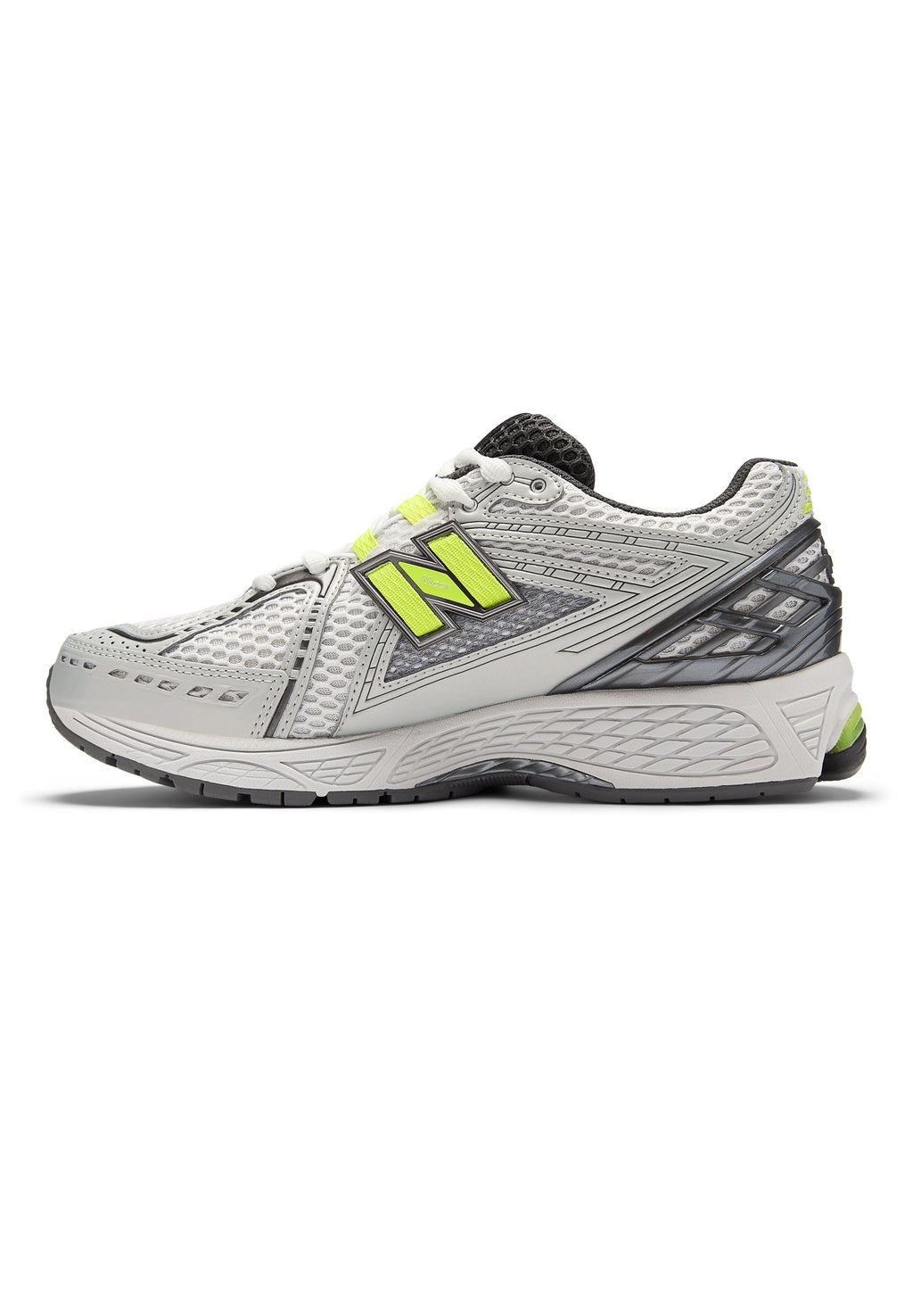 U1906 - Trainers - light silver metallic / alkaline green