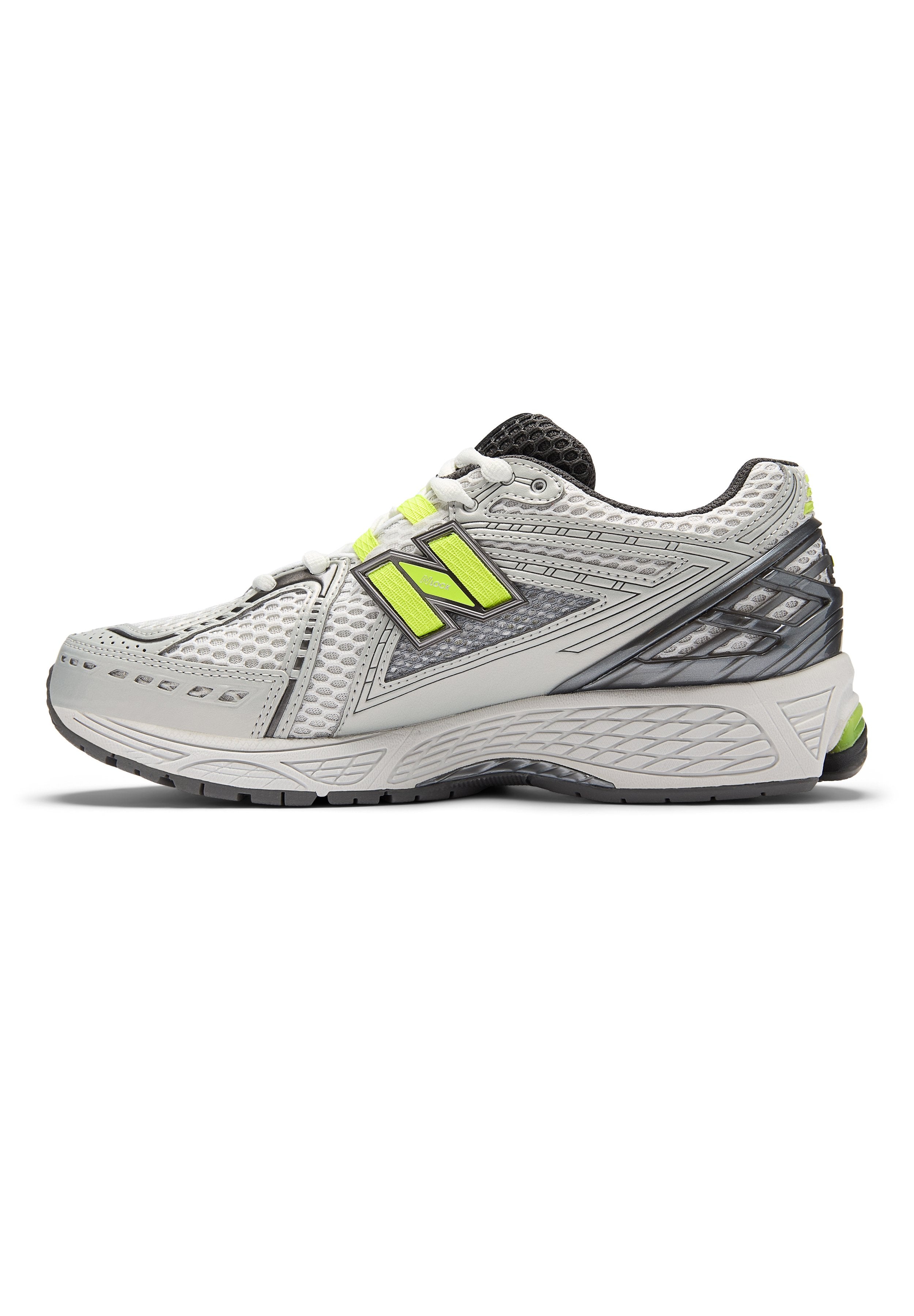 U1906 - Trainers - light silver metallic / alkaline green