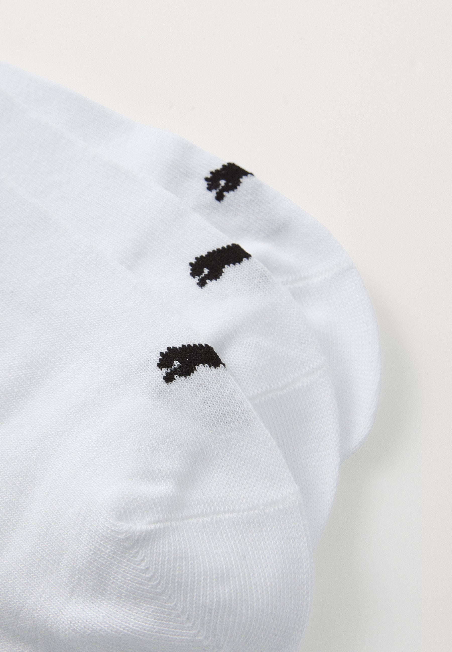 QUARTER PLAIN UNISEX 9 PACK - Sports socks - white