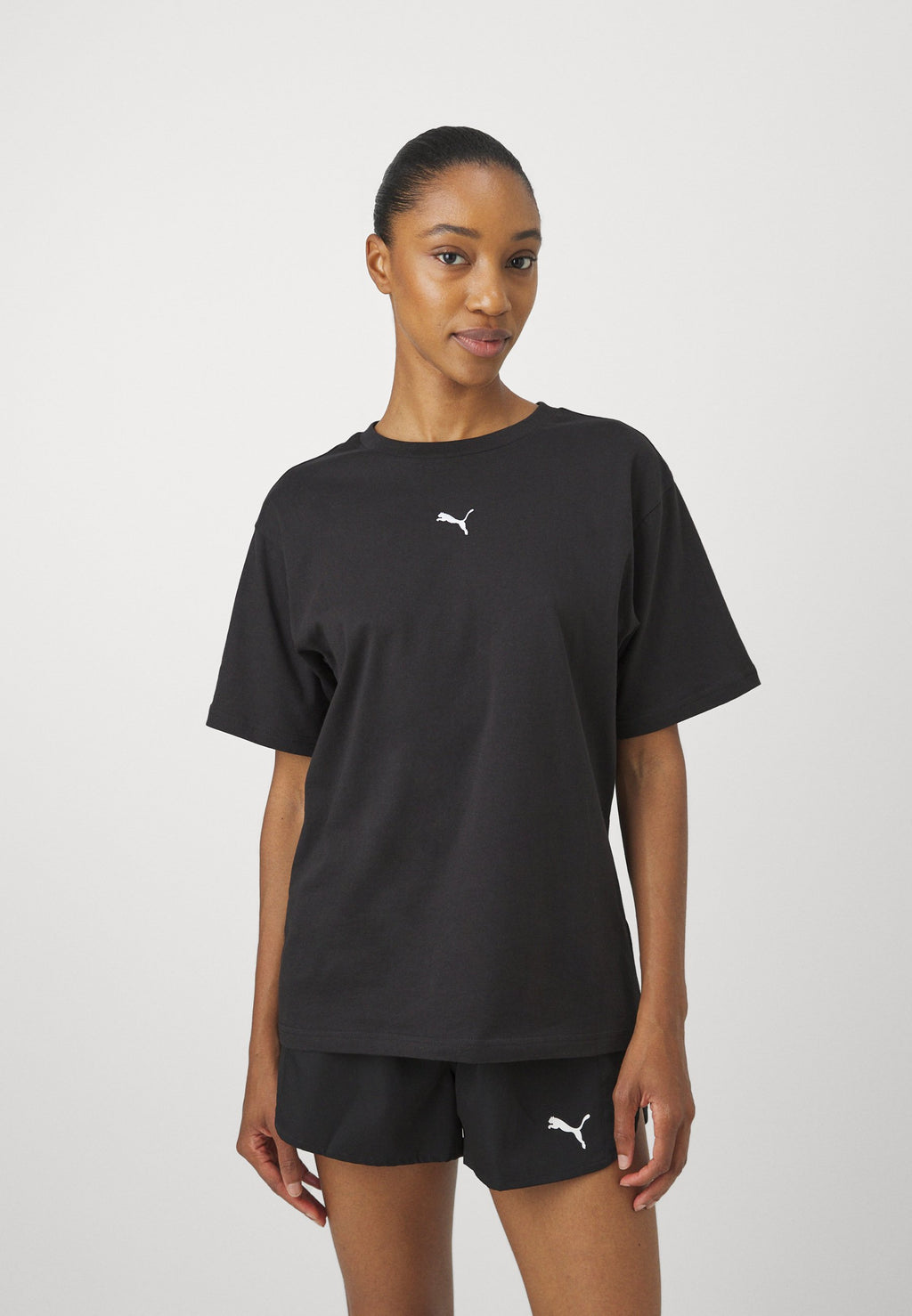 RELAXED TEE - Basic T-shirt - black