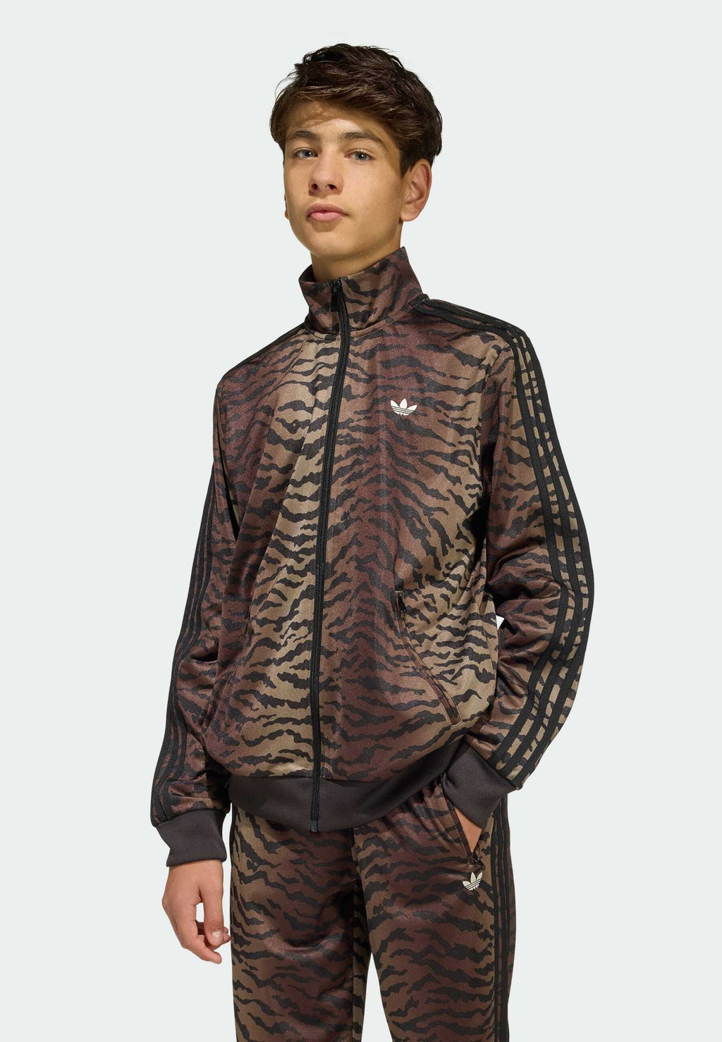 FIREBIRD LOOSE AOP - Training jacket - night brown