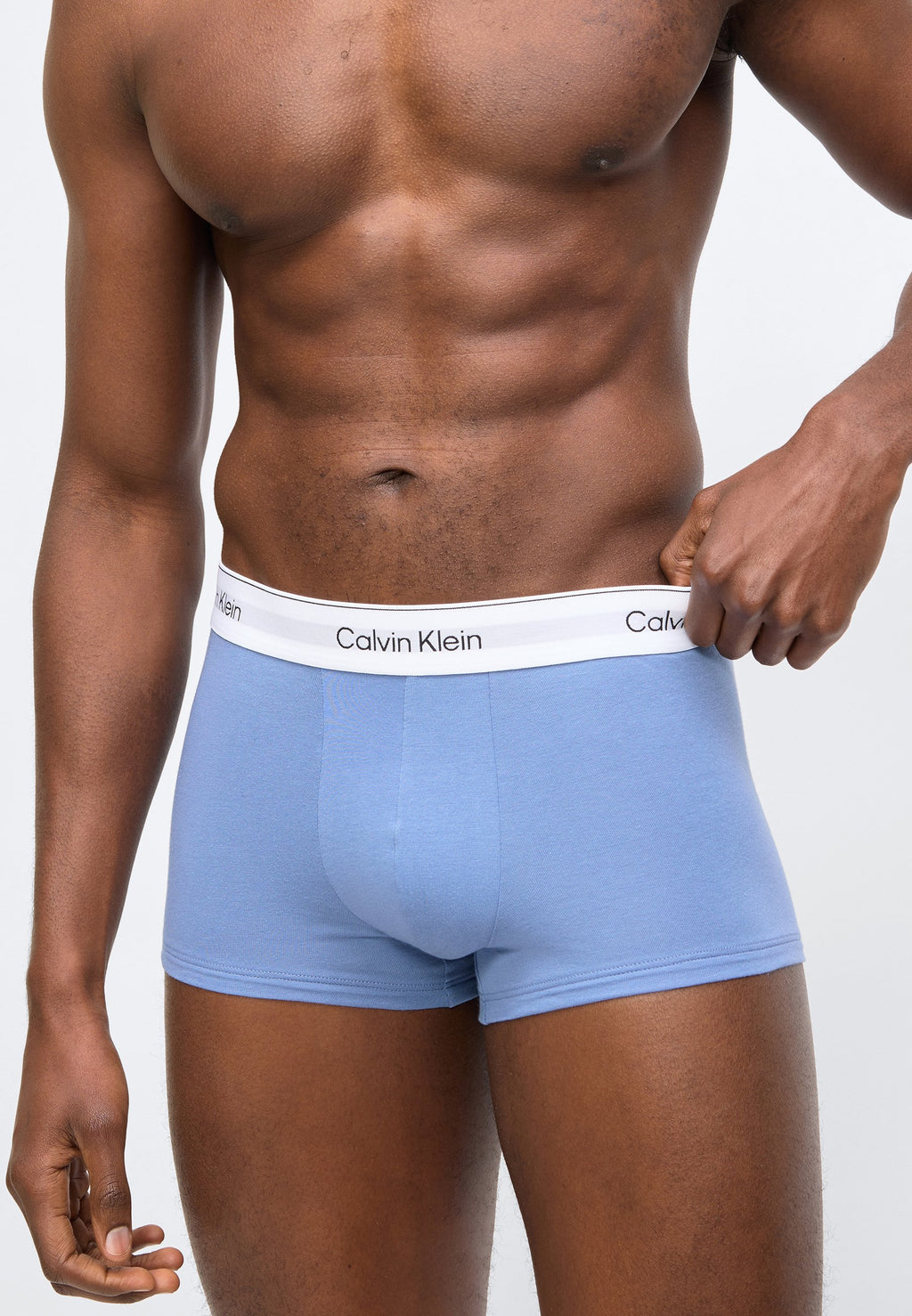 TRUNK ICON COTTON STRETCH 3 PACK - Trunks - white/blue tulip/turbulence