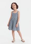 TANK SQUARE NECK DRESS - Day dress - blue