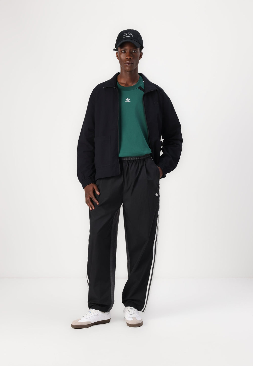 Tracksuit bottoms - black