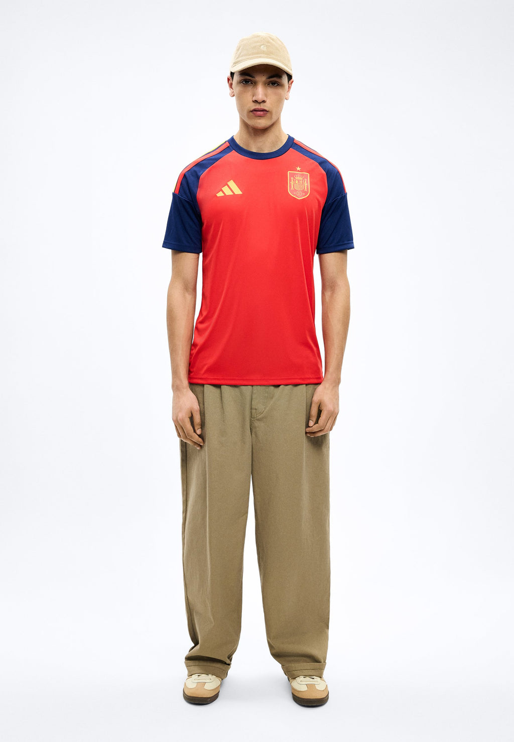 SPAIN 26 HOME FAN - National team wear - vivid red