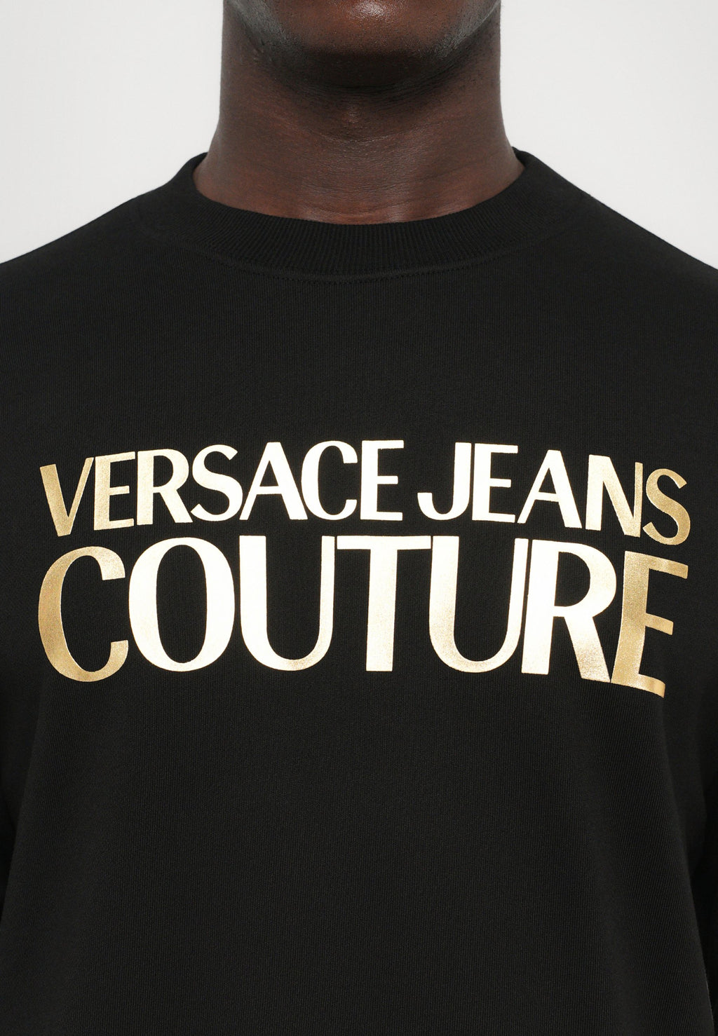 LOGO - Sweatshirt - black/gold-coloured