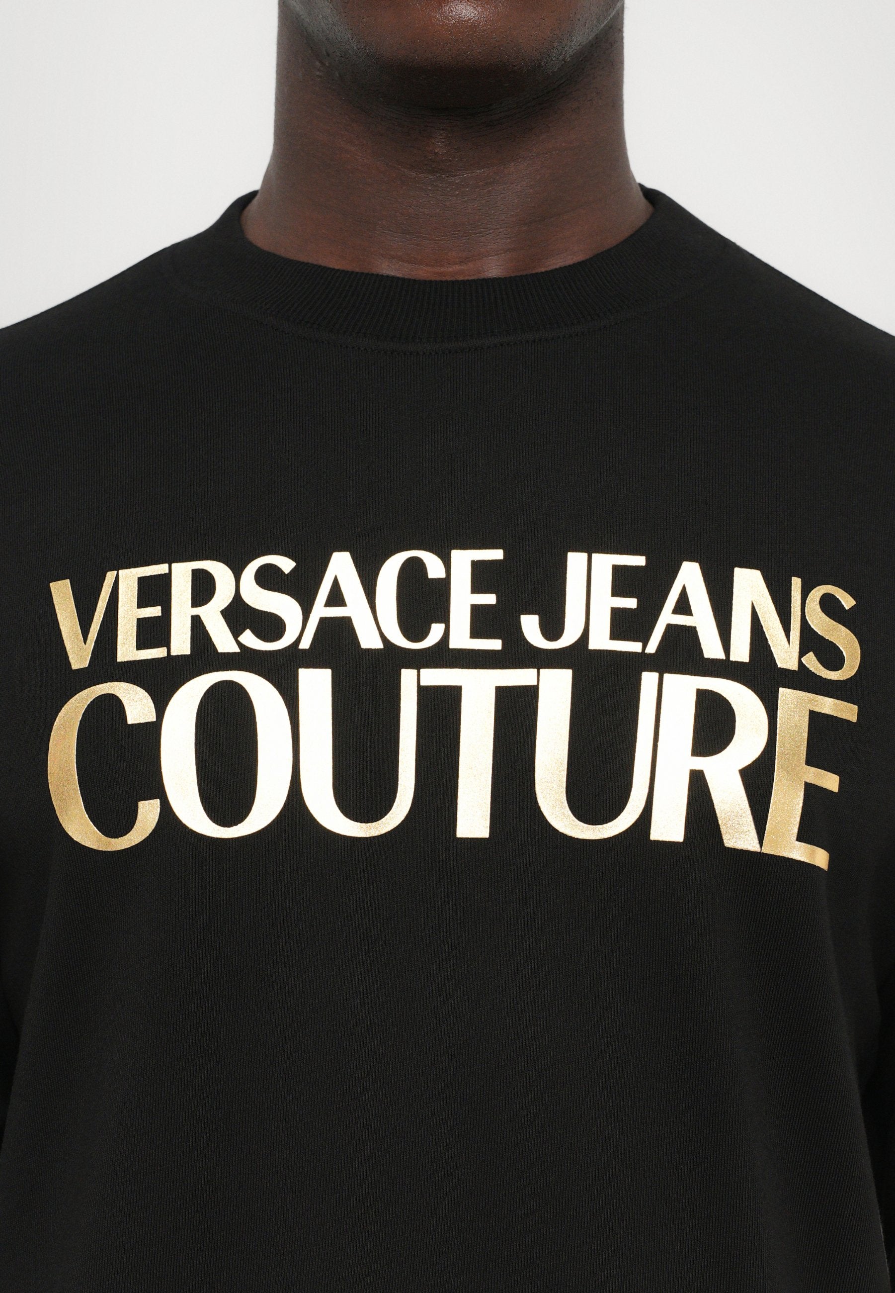 LOGO - Sweatshirt - black/gold-coloured