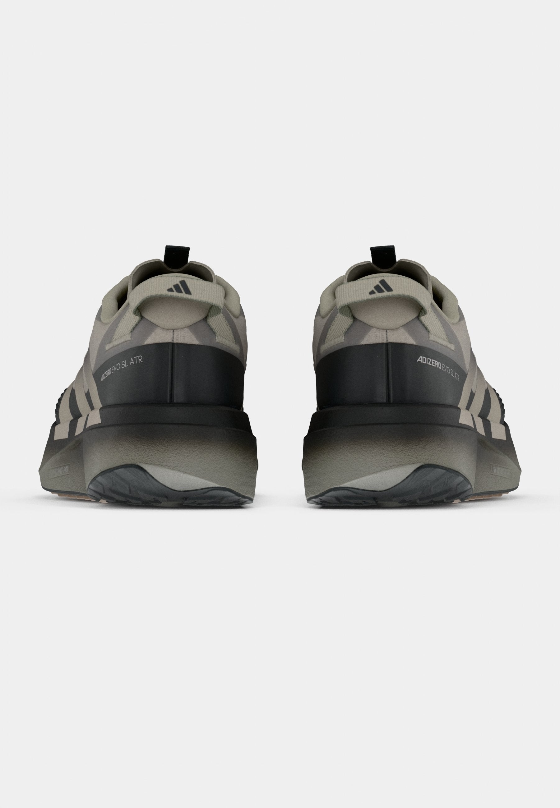 ADIZERO EVO SL ATR - Trainers - light brown/silver-coloured pebble