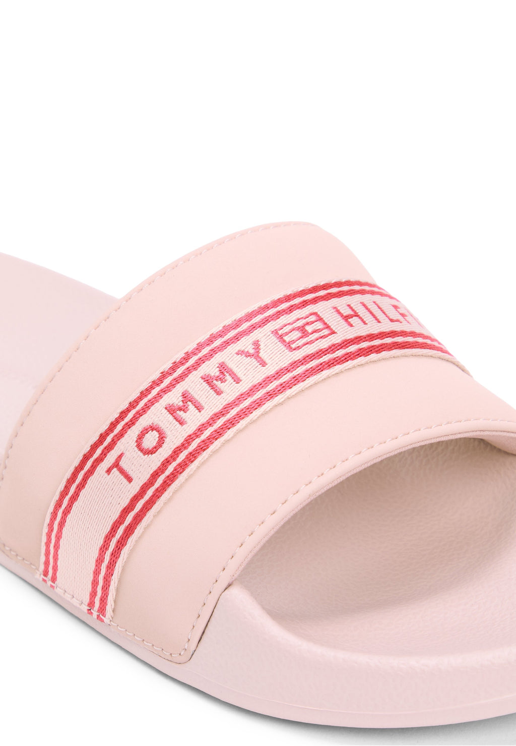 WEBBING STRAP POOL SLIDES - Pool slides - foggy pink
