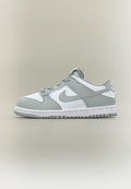 DUNK UNISEX - Trainers - white/light smoke grey
