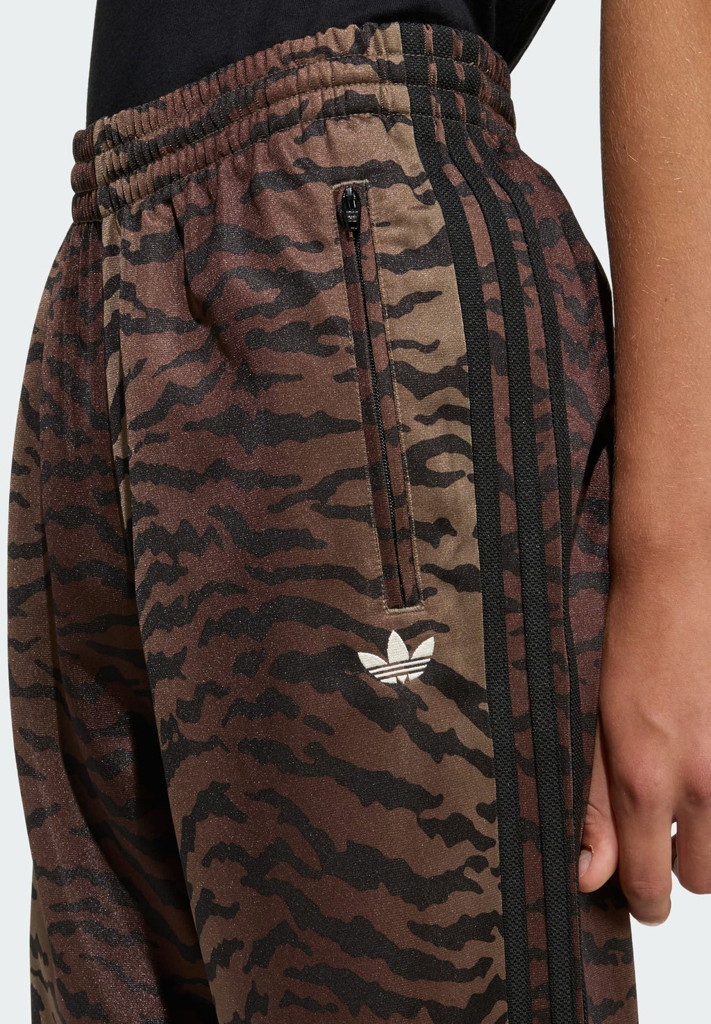 FIREBIRD AOP  - Trousers - night brown