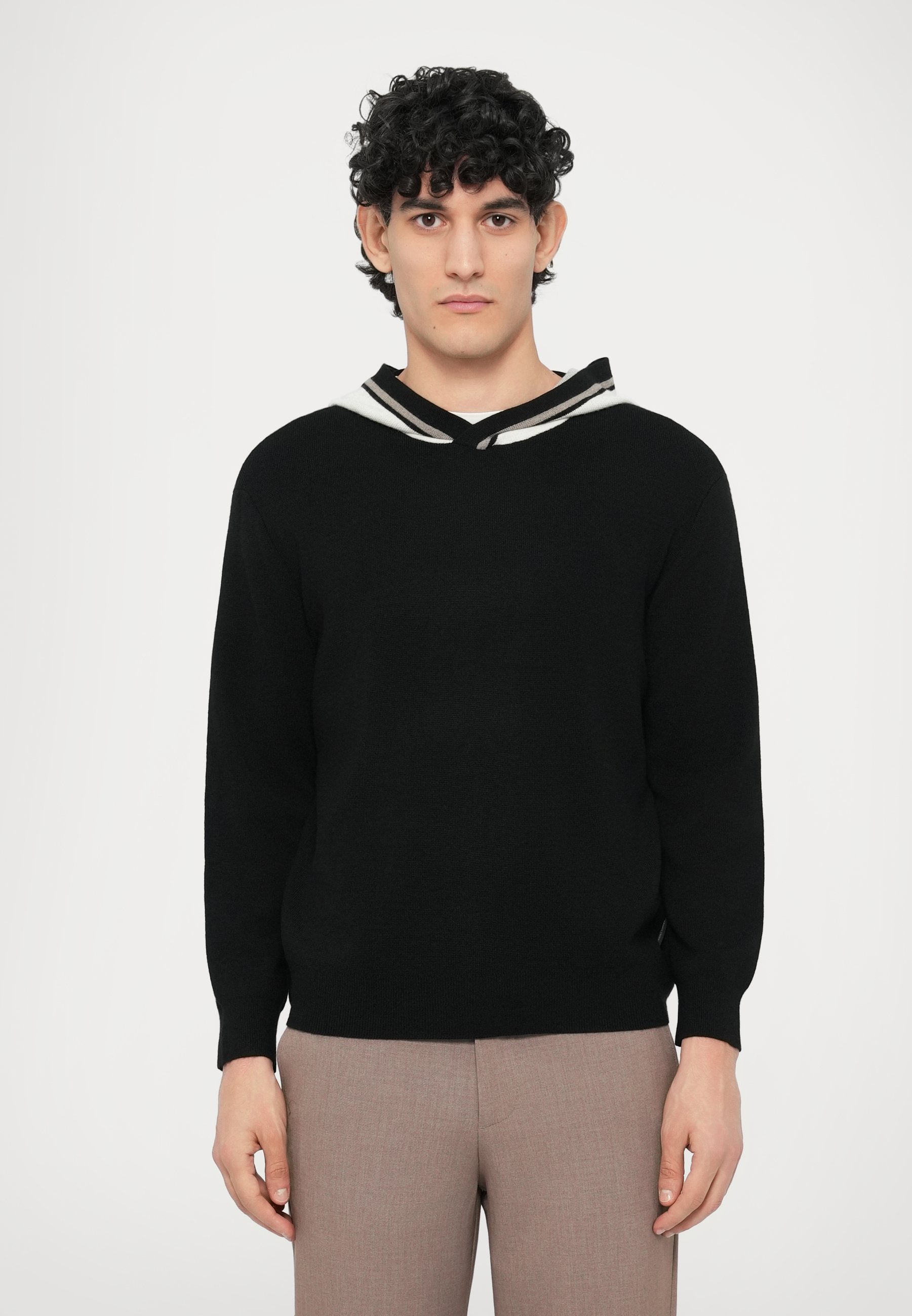 PULLOVER - Hoodie - black