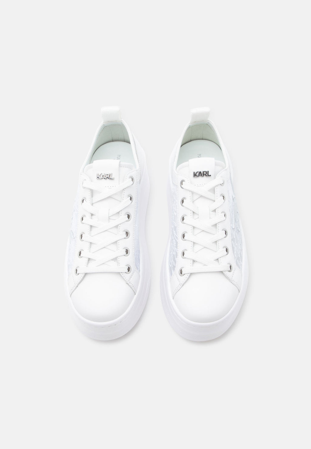 KOBO SIGNIA EMBRO LACE - Trainers - white