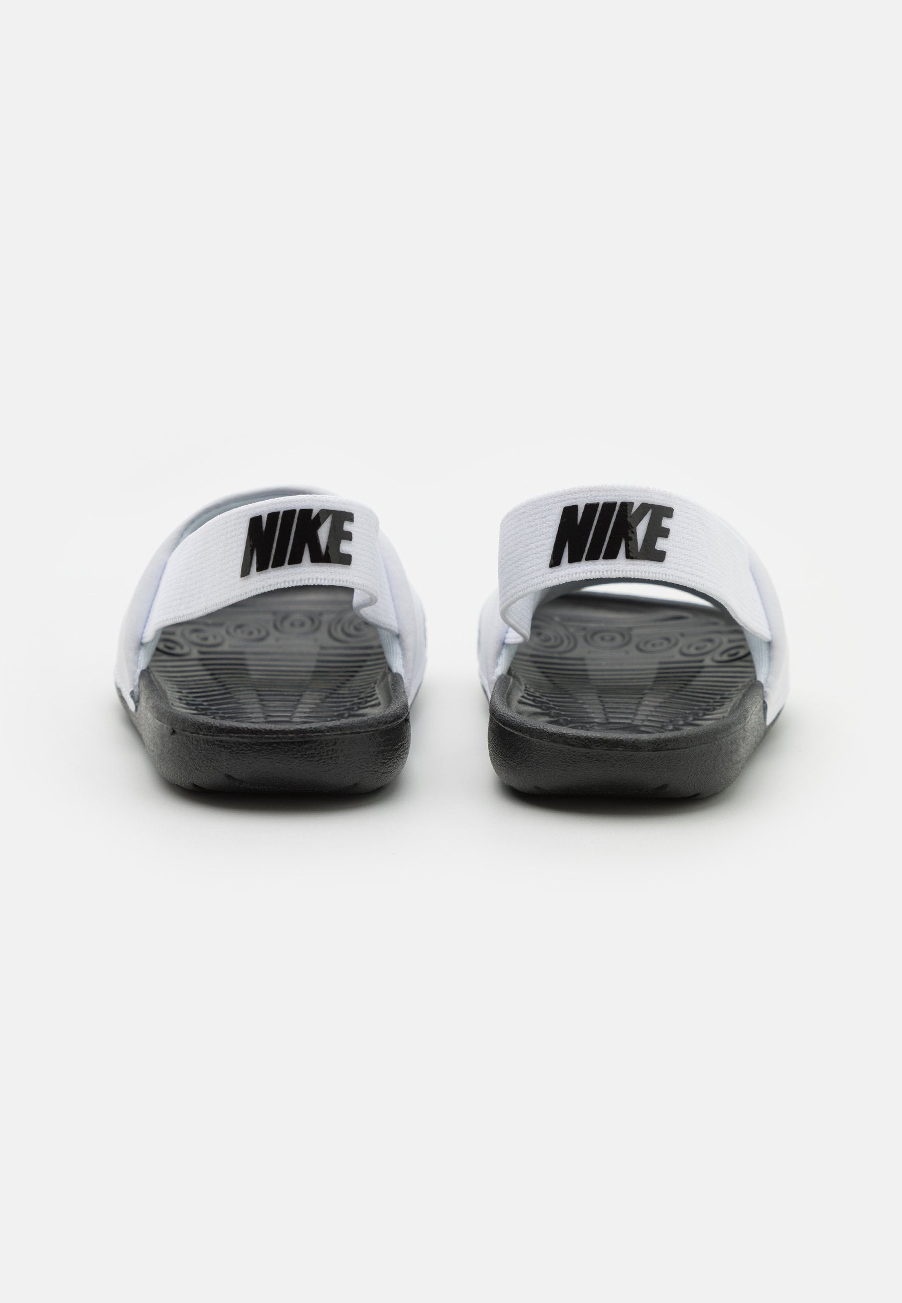 KAWA SLIDE UNISEX - Claquettes de piscine - blanc/noir