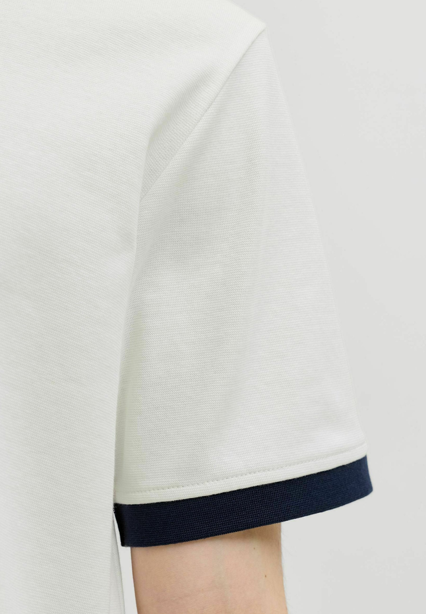 Colour block - Basic T-shirt - snow white