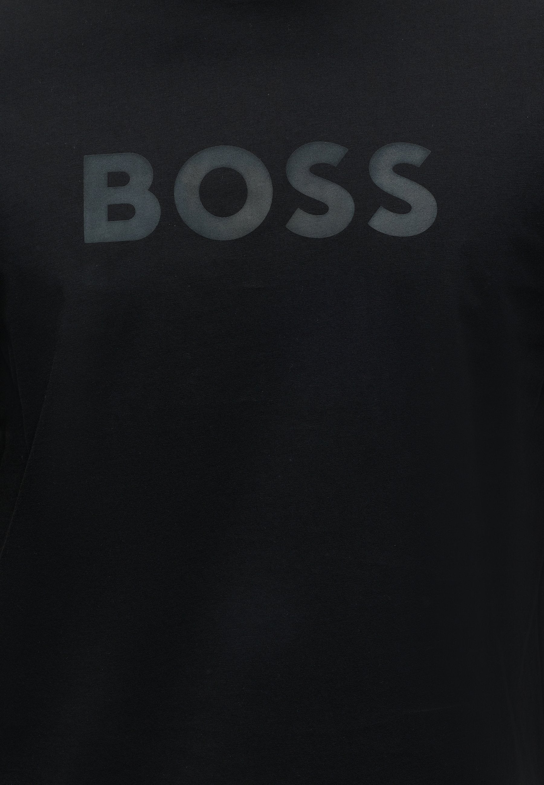 TE LOGO - Print T-shirt - black