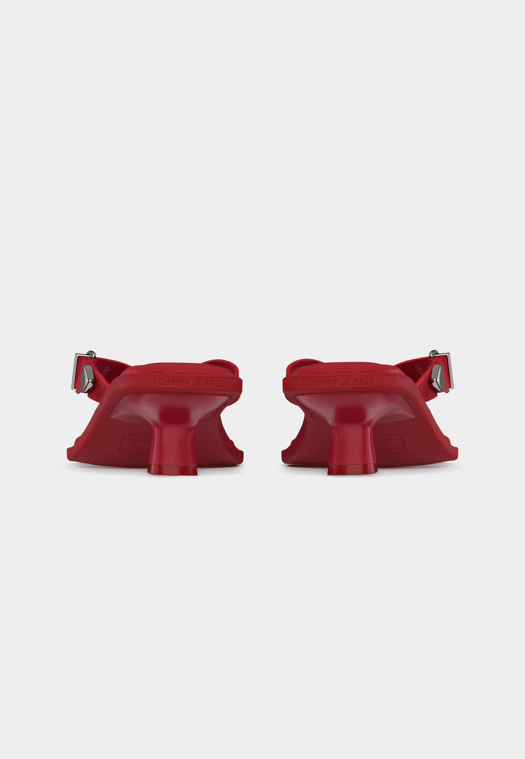 KITTEN HEEL - T-bar sandals - arizona red