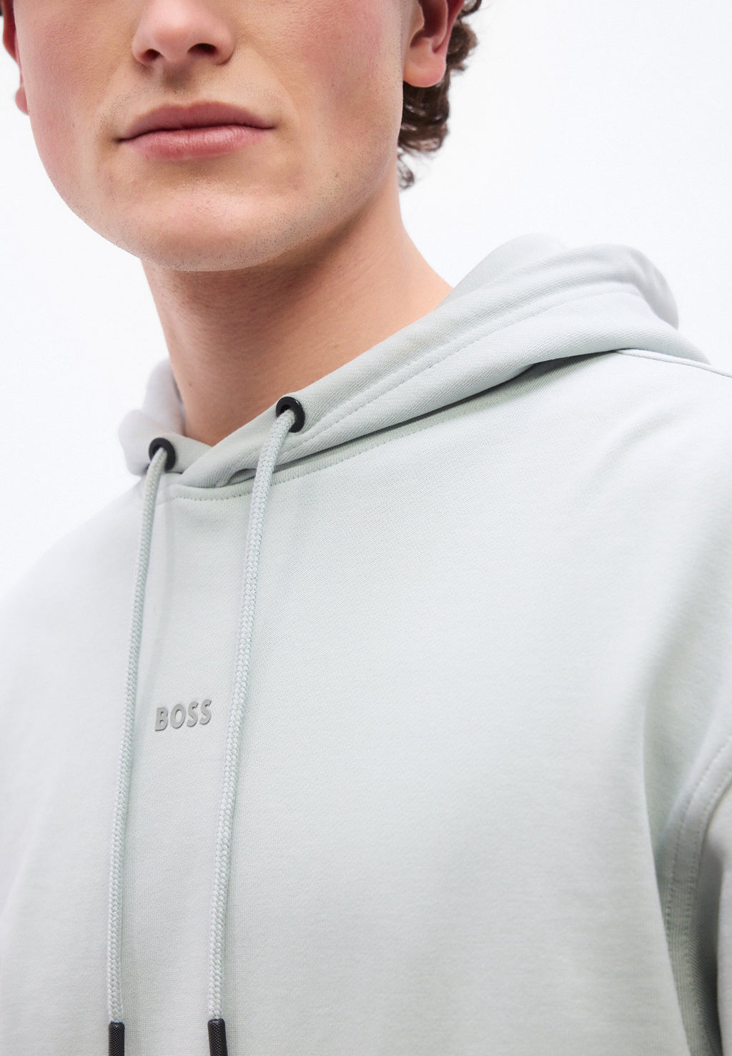 Hoodie - silver-coloured
