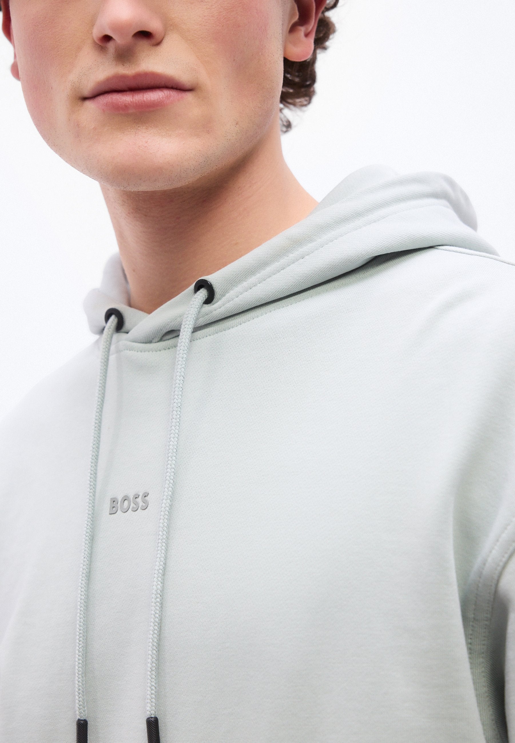 Hoodie - silver-coloured