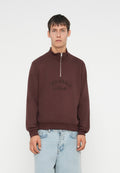 Half zip Half zip - Sweatshirt - deep mahogany