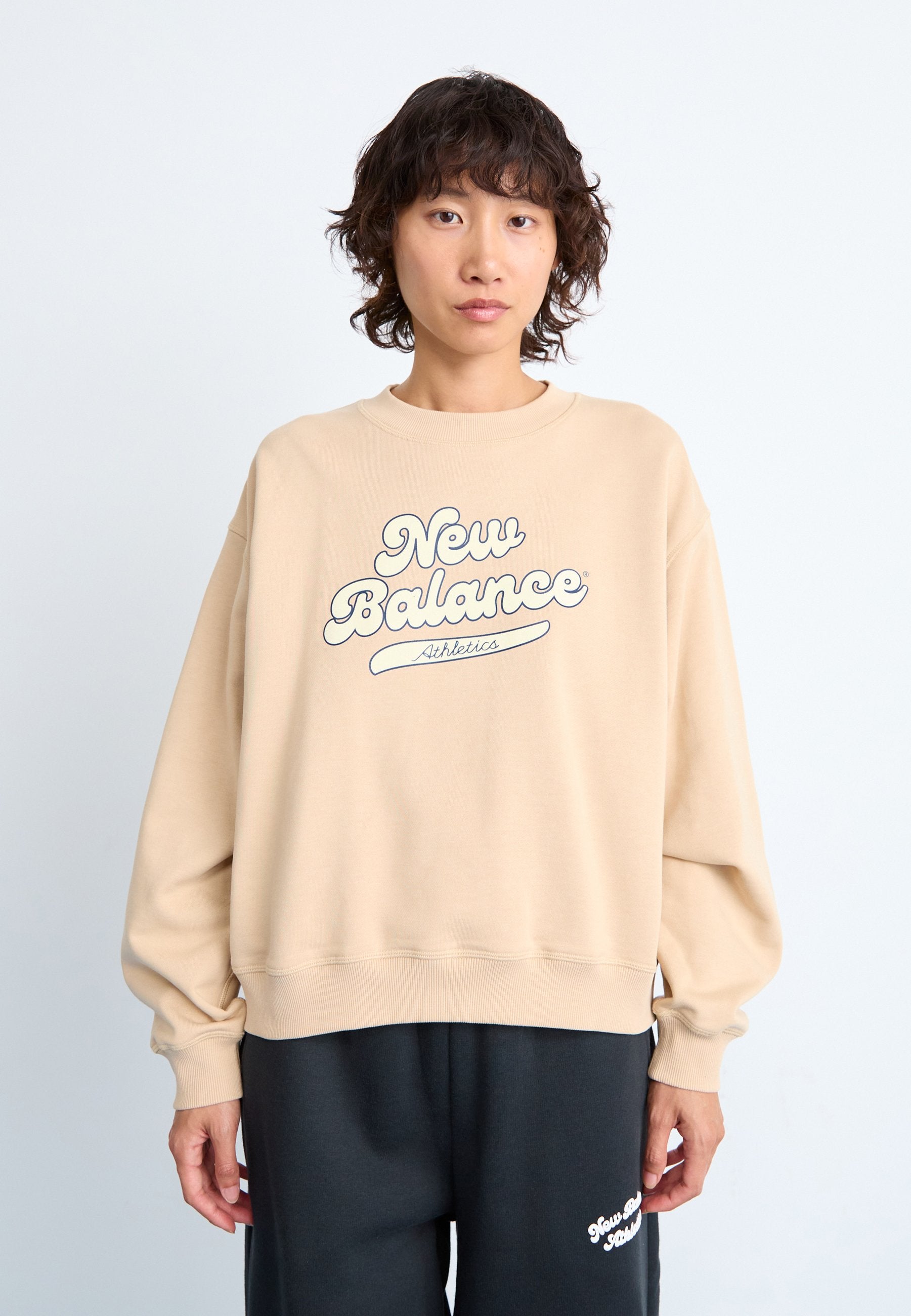 ATHLETICS LEGACY CREW - Sweatshirt - brown