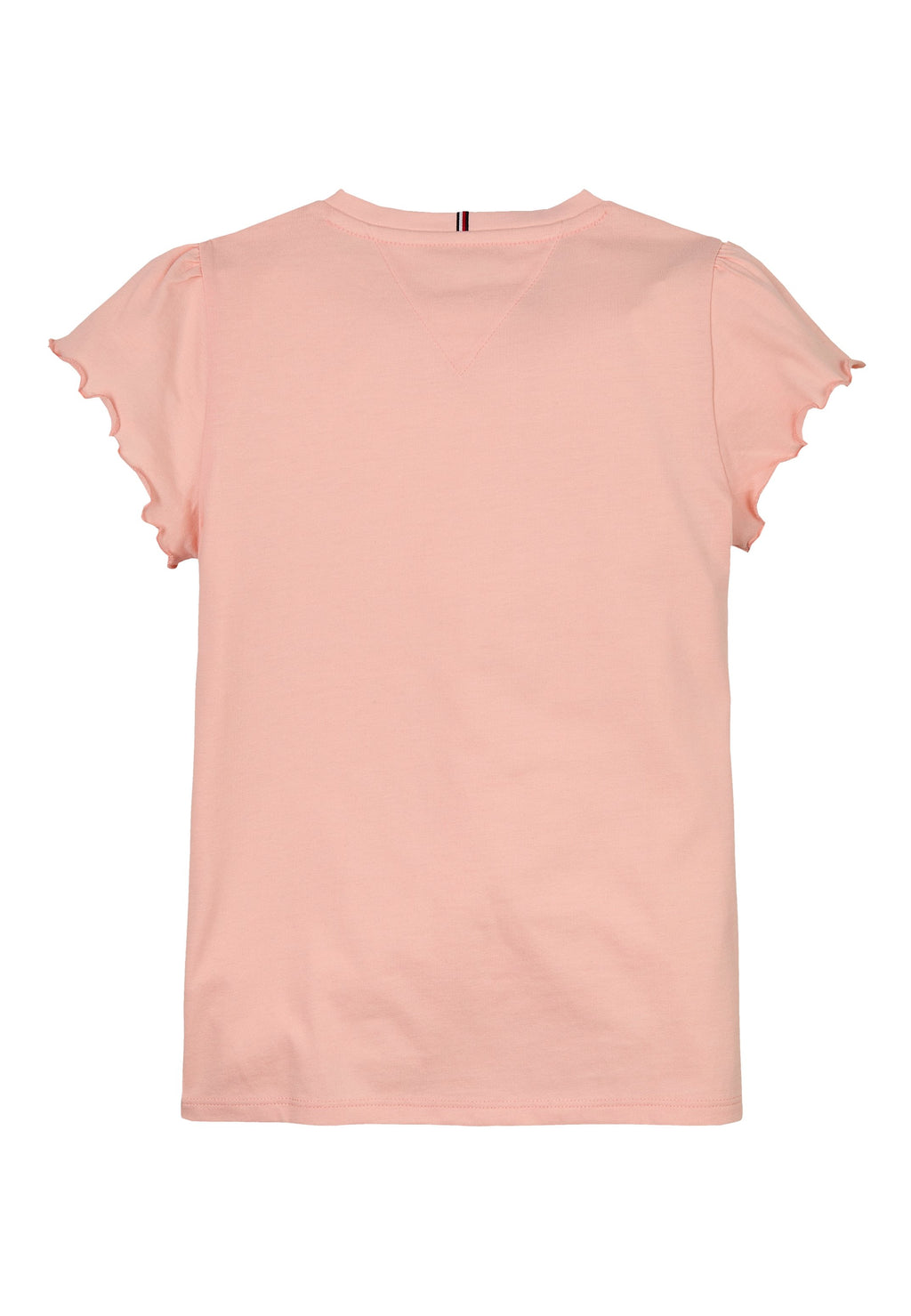 ESSENTIAL RUFFLE SLEEVE SLIM JERSEY T-SHIRT - Basic T-shirt - coral ice