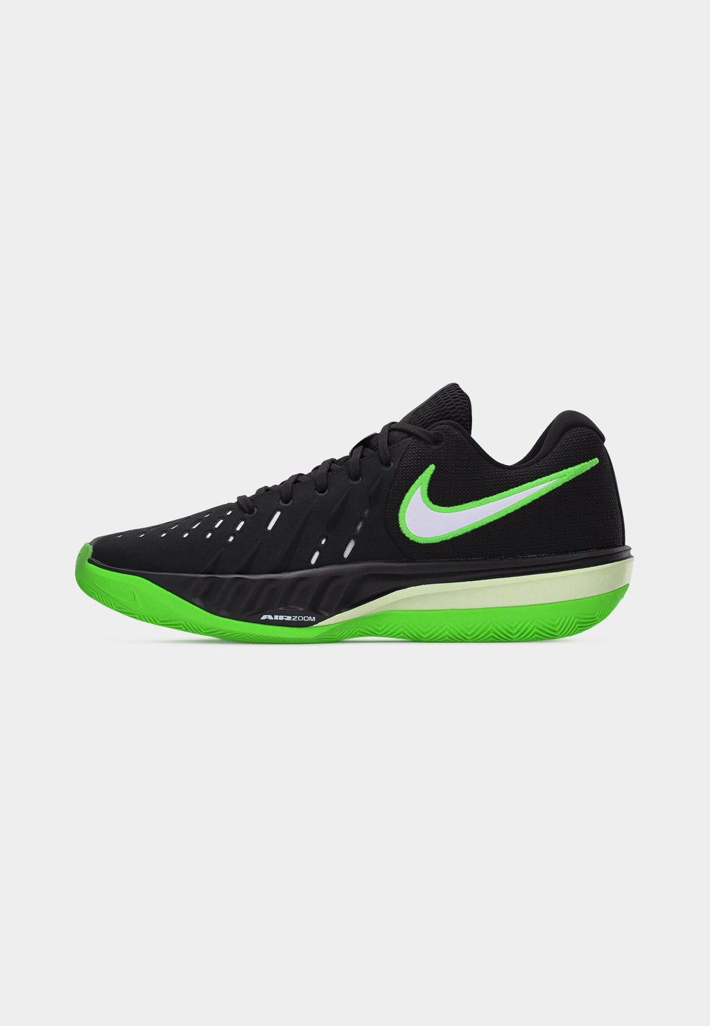 AIR ZOOM GT CUT ACADEMY UNISEX - Basketbol ayakkabısı - siyah/voltage yeşil/volt tint/beyaz