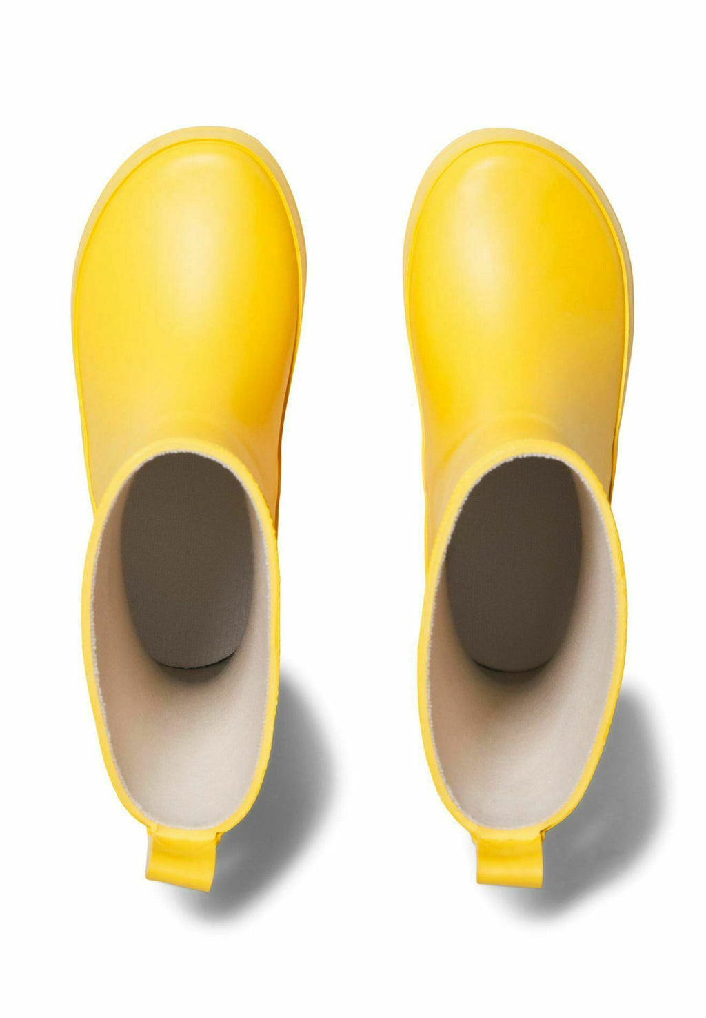 Bottes en caoutchouc Wellington junior - couleur jaune de sécurité