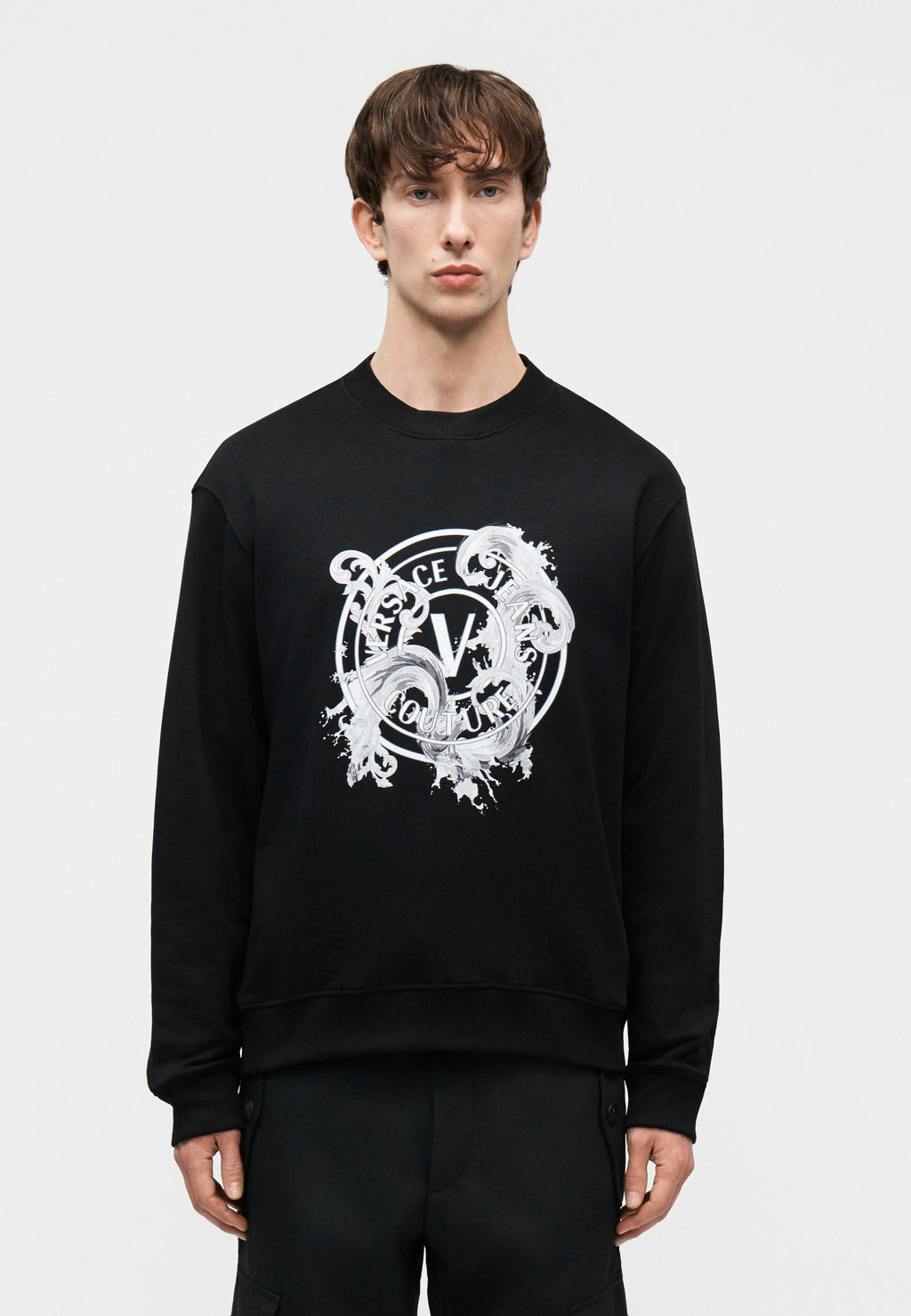 EMBLEM WAVE - Sweatshirt - black