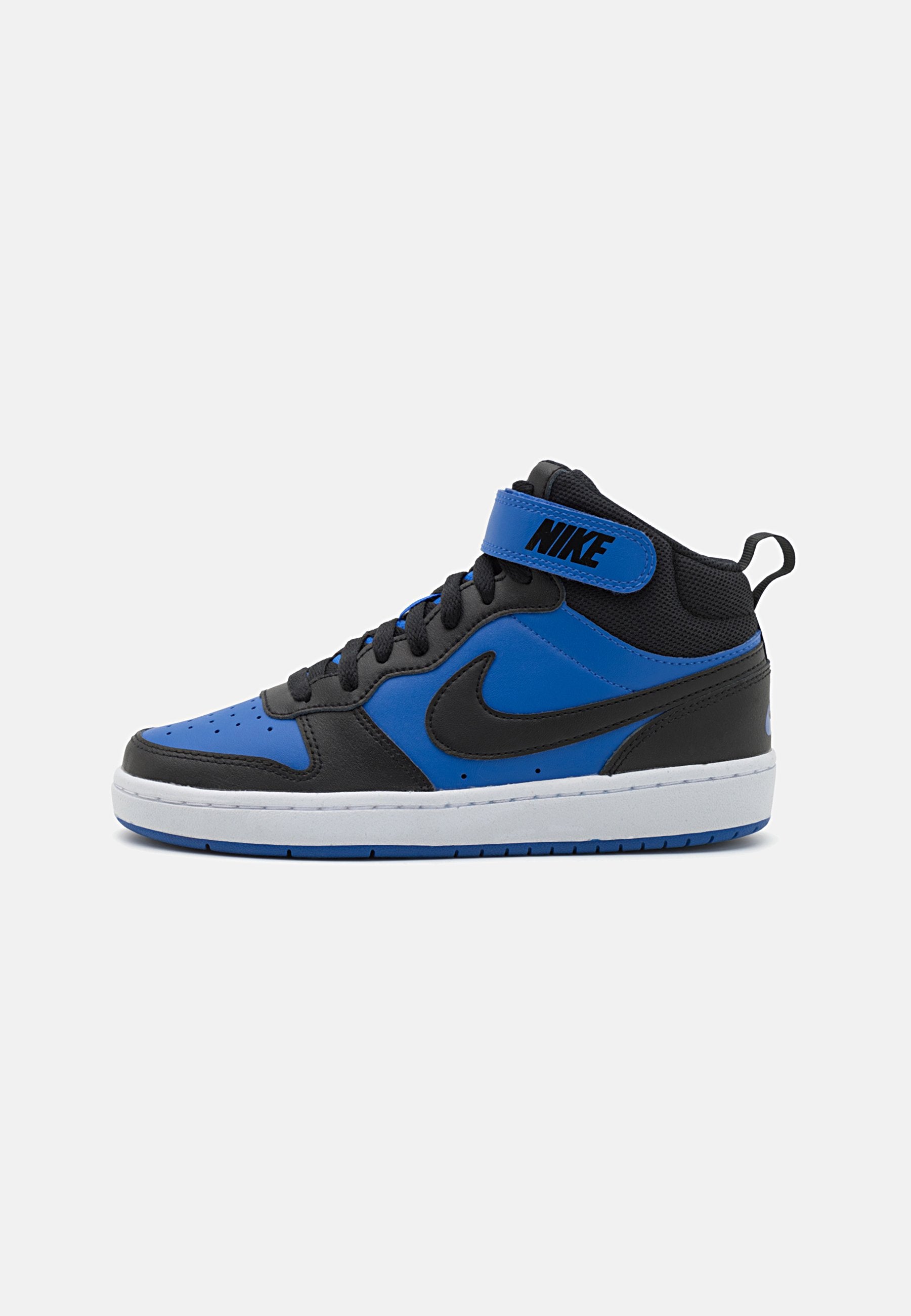 COURT BOROUGH MID 2 UNISEX - Bilekli spor ayakkabı - game royal/black-white