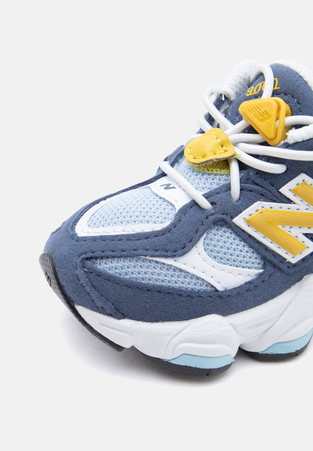 9060 UNISEX - Baby shoes - vintage indigo/apollo gold-coloured
