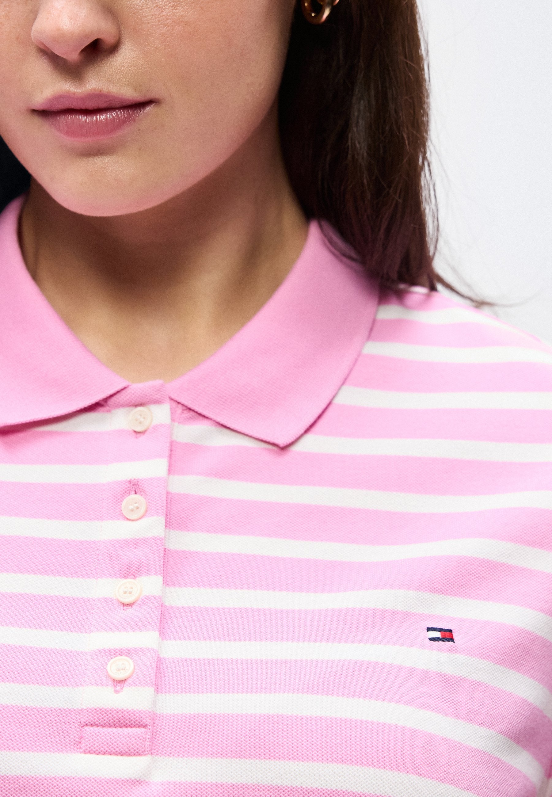 CURVE 1985 REGULAR FIT PIQUE POLO SHIRT - Polo shirt - rose petal/ecru