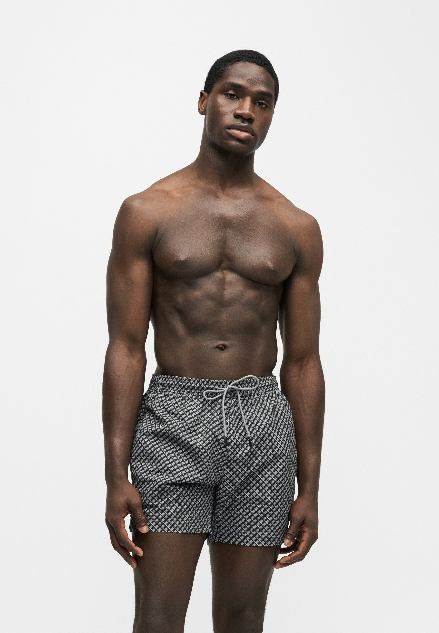 VIBE - Swimming shorts - open grey