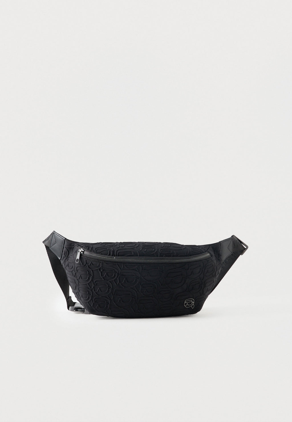 IKON GRAPHIC BUMBAG - Bum bag - black